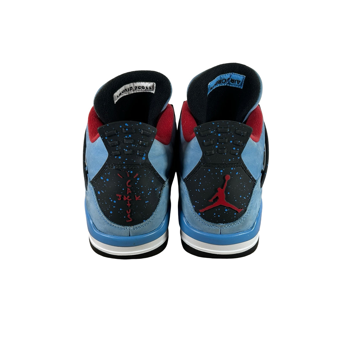 308497 406 Jordan 4 Travis Scott Cactus Jack [USED] - 9.5 M (Used) (No Box)