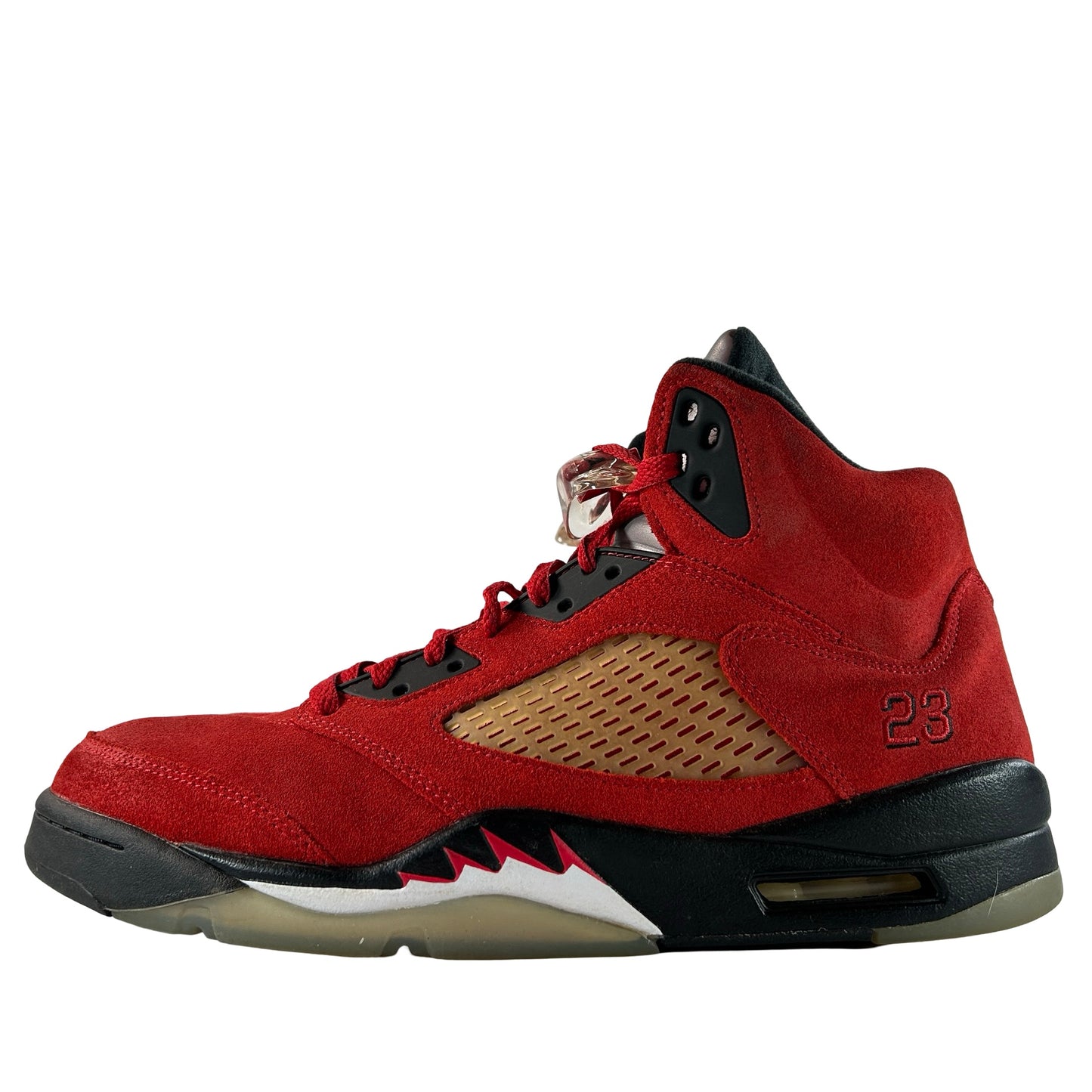 DD0587 600 Jordan 5 Raging Bull Red (2021) [USED] - 12 M (Used)