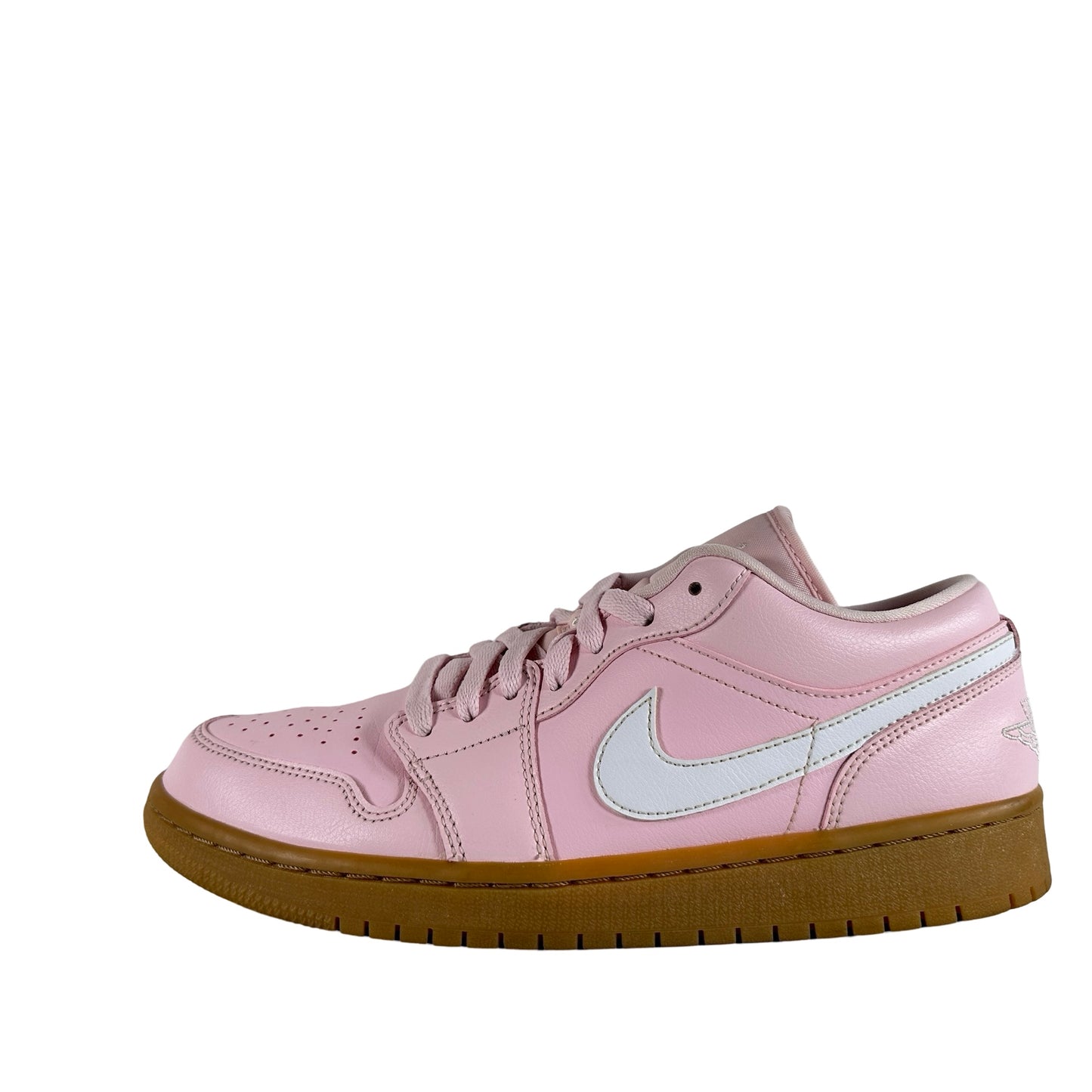 DC0774 601 Jordan 1 Low Arctic Pink Gum (Women's) [USED] - 10 W (Used)