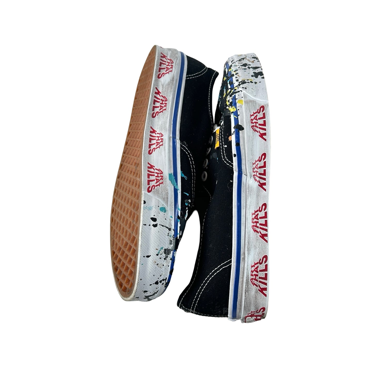 VN000EEUBLA Vans Authentic Reissue 44 Gallery Dept. Art That Kills Black [USED] - 9 M (Used) (No Box)