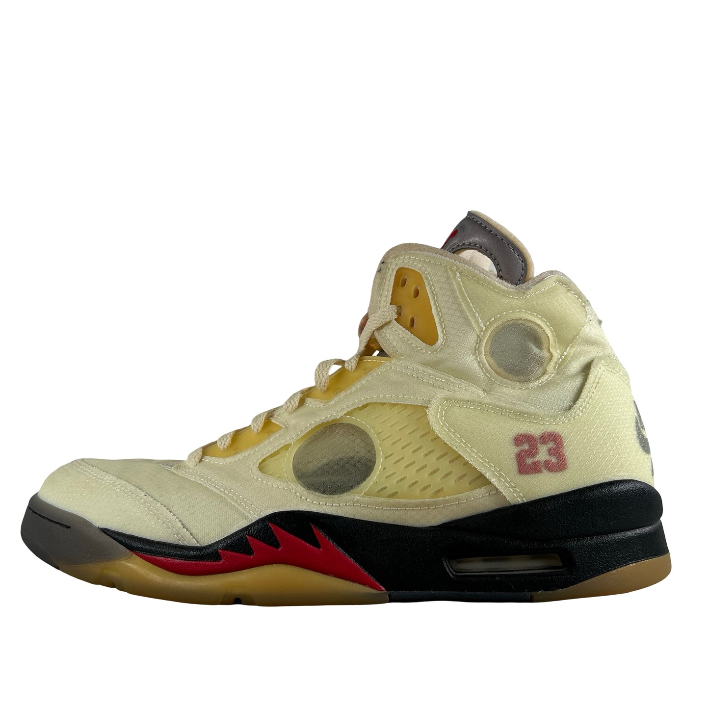 DH8565 100 Jordan 5 Off-White Sail [USED] - 12 M (Used3) (No Box3)