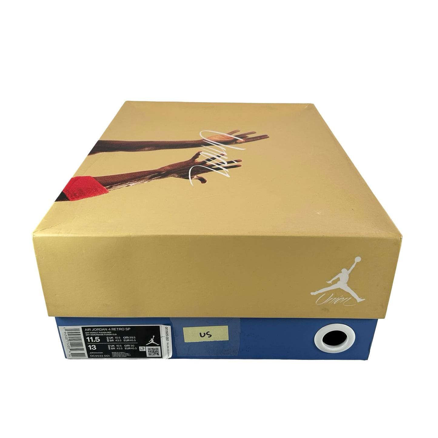 DC9533 001 Jordan 4 Retro Union Off Noir [USED] - 11.5 M (Used5)