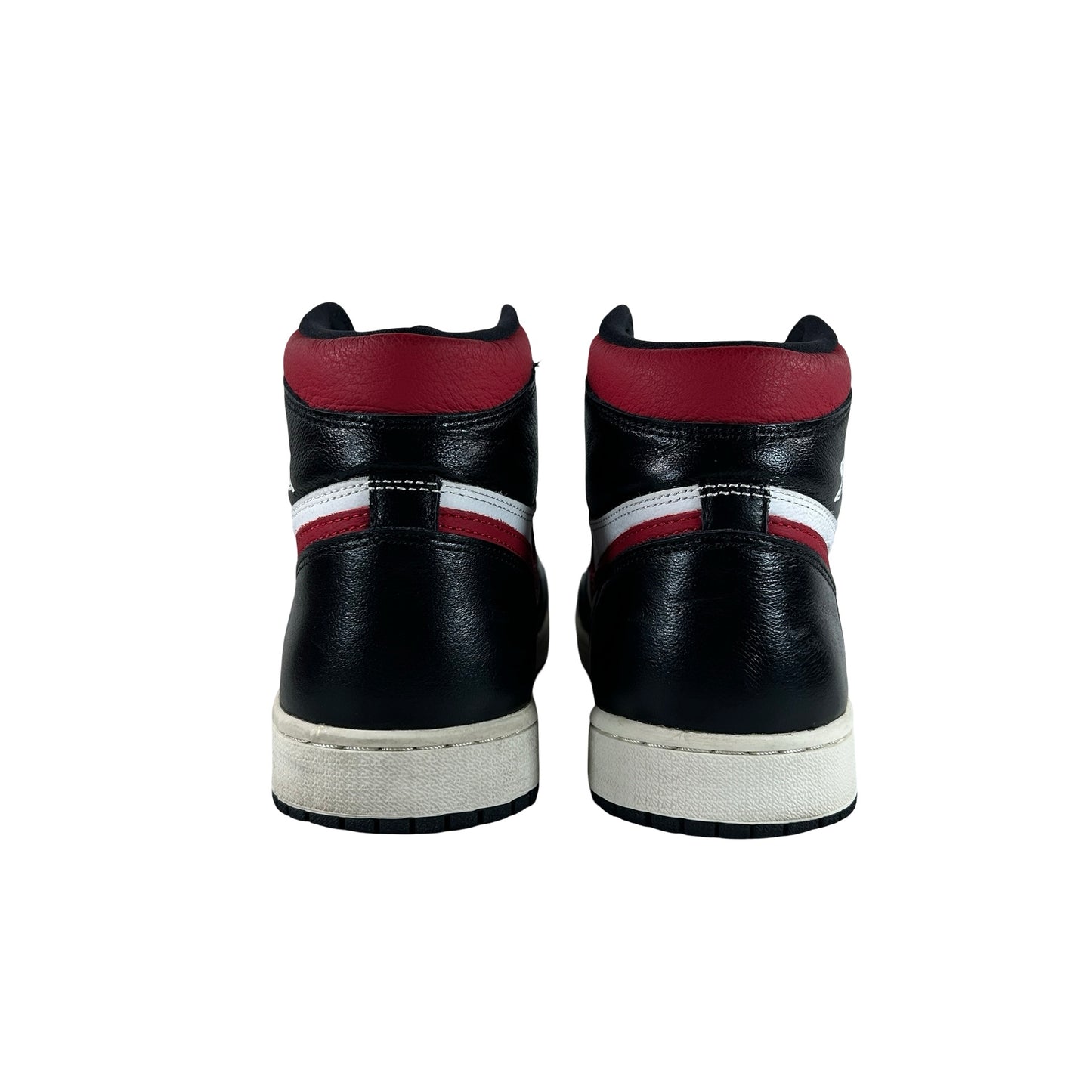 555088 061 Jordan 1 Retro High Black Gym Red [USED] - 9 M (Used) (Replace Box)