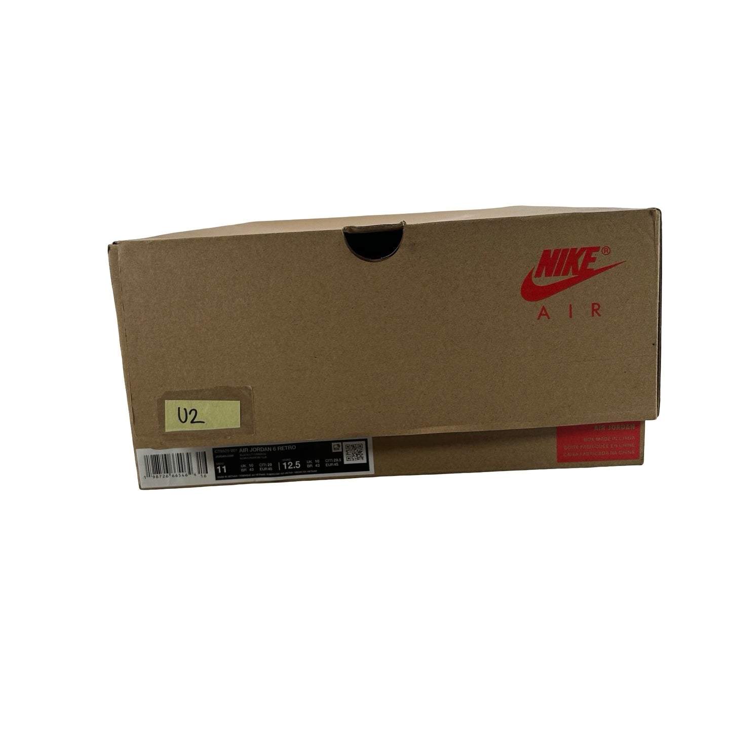 CT8529 001 Air Jordan 6 Retro Reverse Infrared Salesman (2026) [USED] - 11 M (Used2)