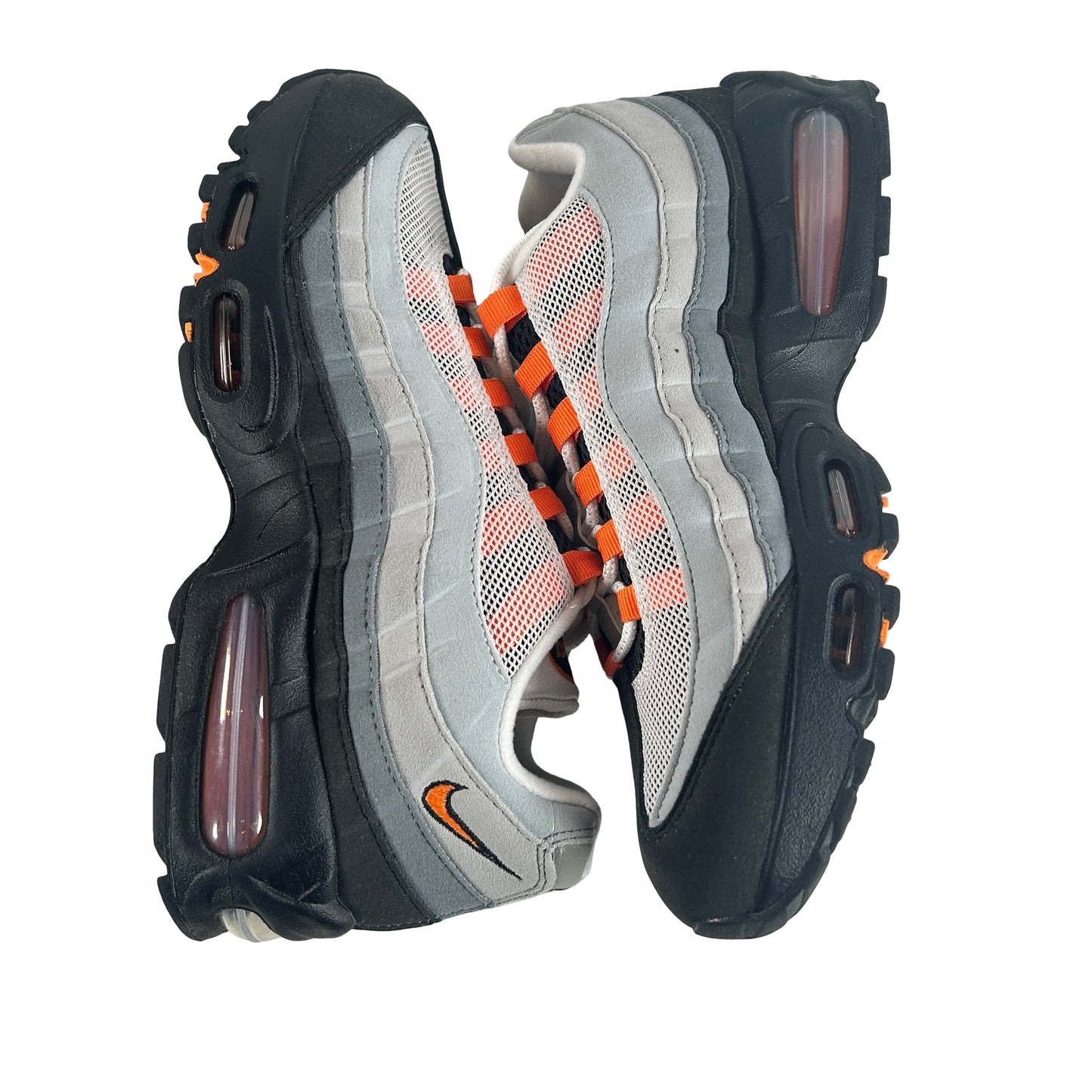 HM4740 005 Nike Air Max 95 OG Big Bubble Bright Mandarin (2025) [USED] - 8 M (Used3)