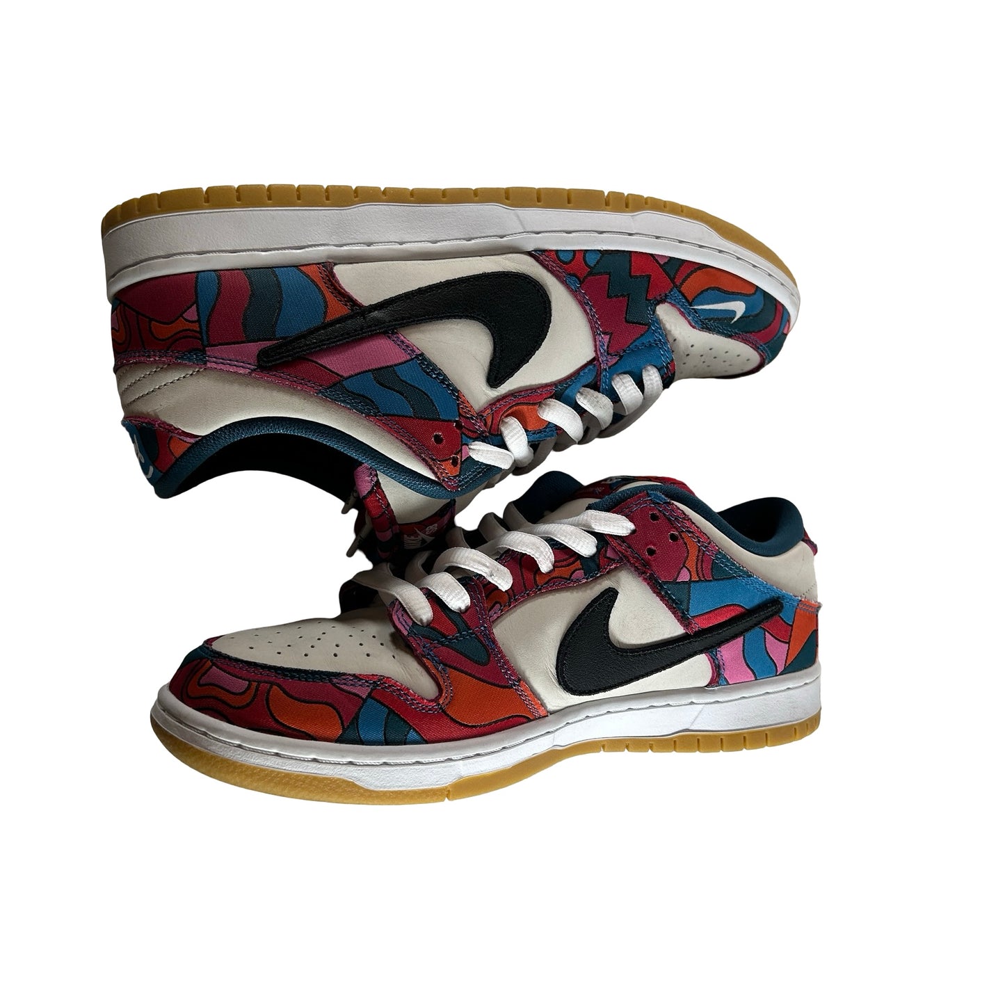 DH7695 600 Nike SB Dunk Low Pro Parra Abstract Art (2021) [USED] - 10 M (Used2) (No Box2)