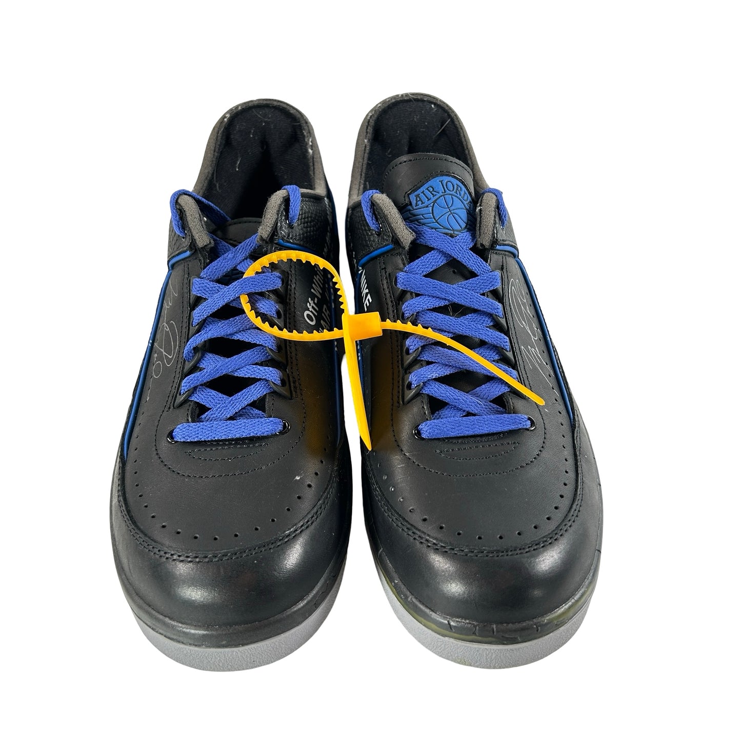 DJ4375 004 Jordan 2 Retro Low SP Off-White Black Blue [USED] - 12 M (Used) (No Insoles)