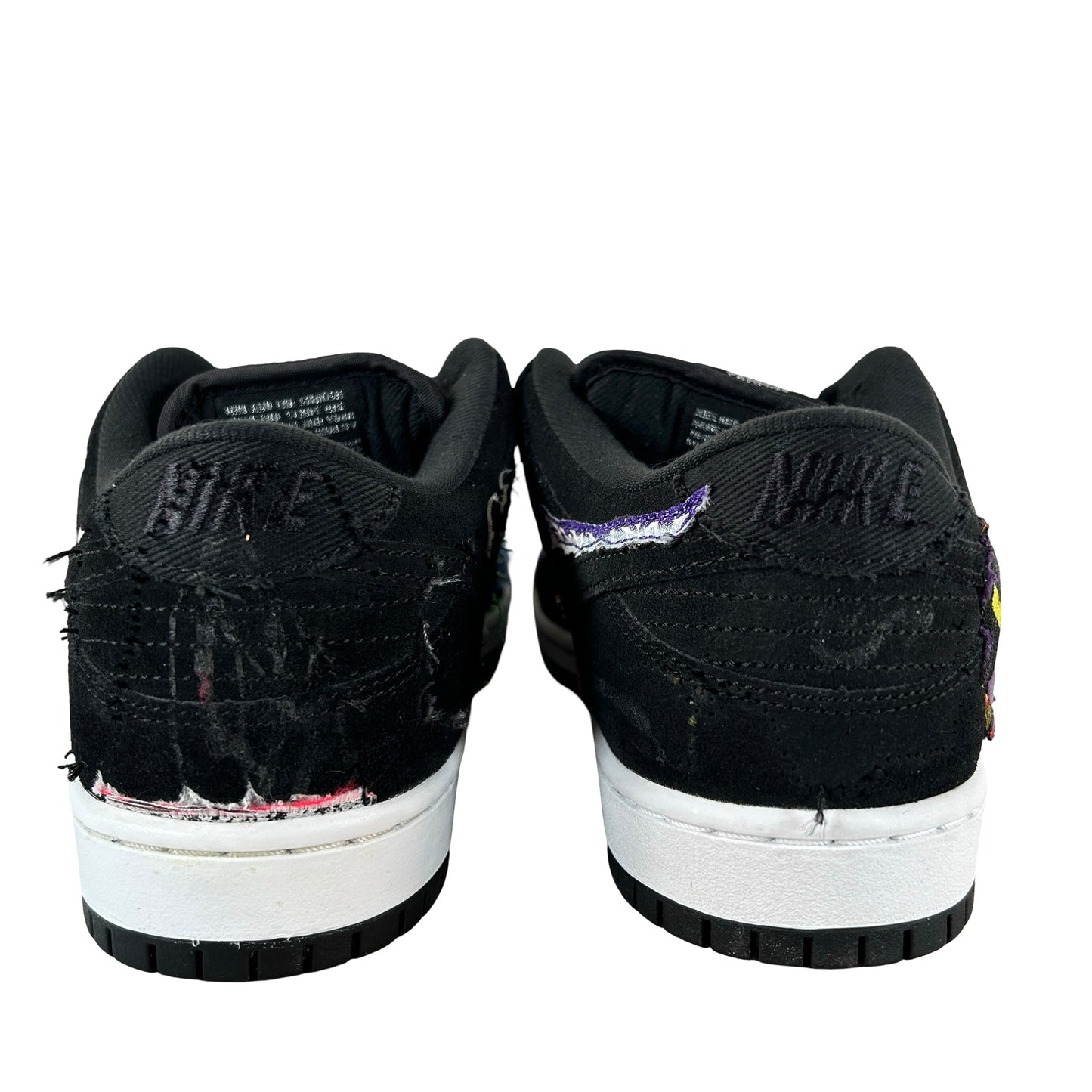 DQ4488 001 Nike SB Dunk Low Pro QS Neckface - 9 M (Patches Cut Off)