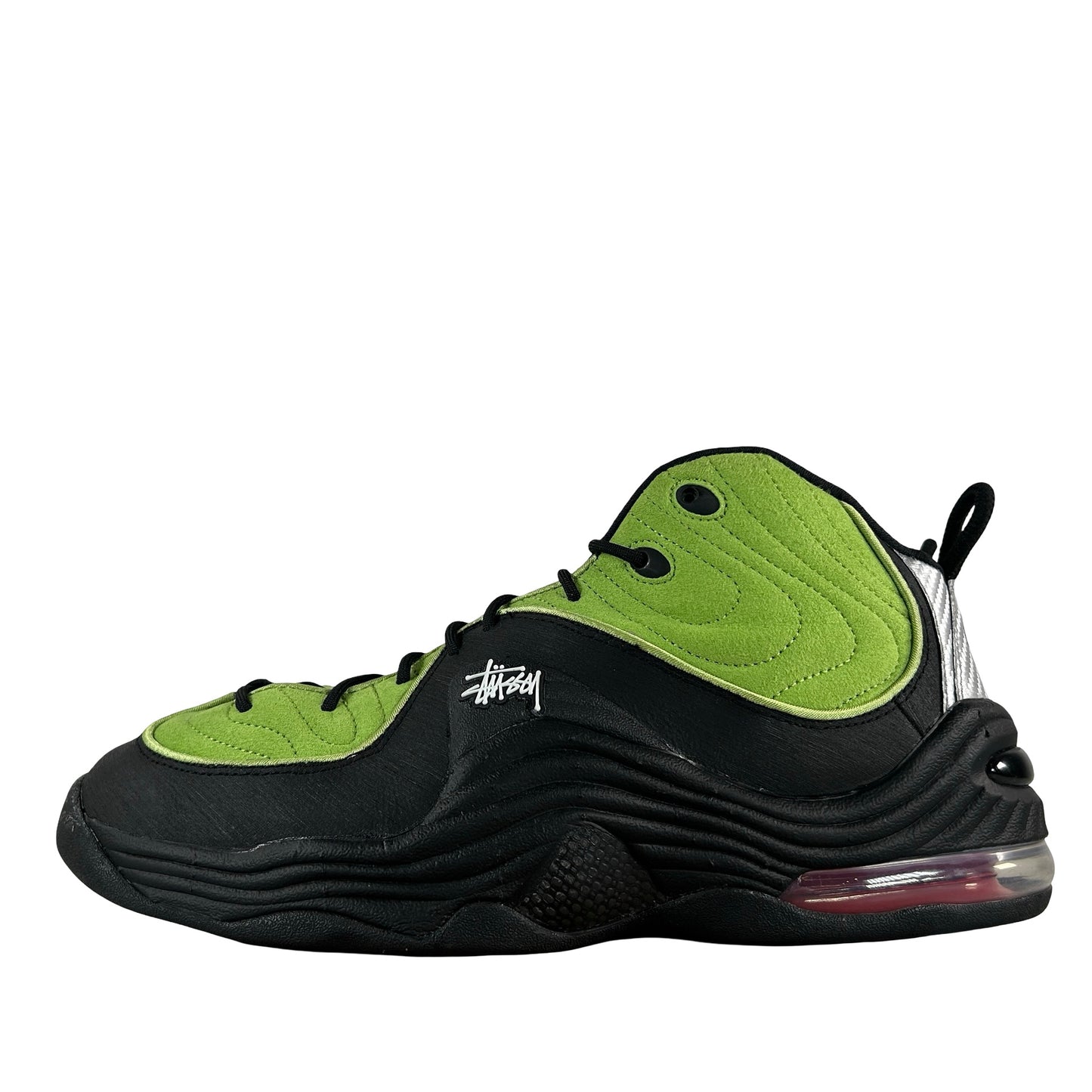 DX6933 300 Nike Air Penny 2 Stussy Vivid Green Black [USED] - 11.5 M (Used)