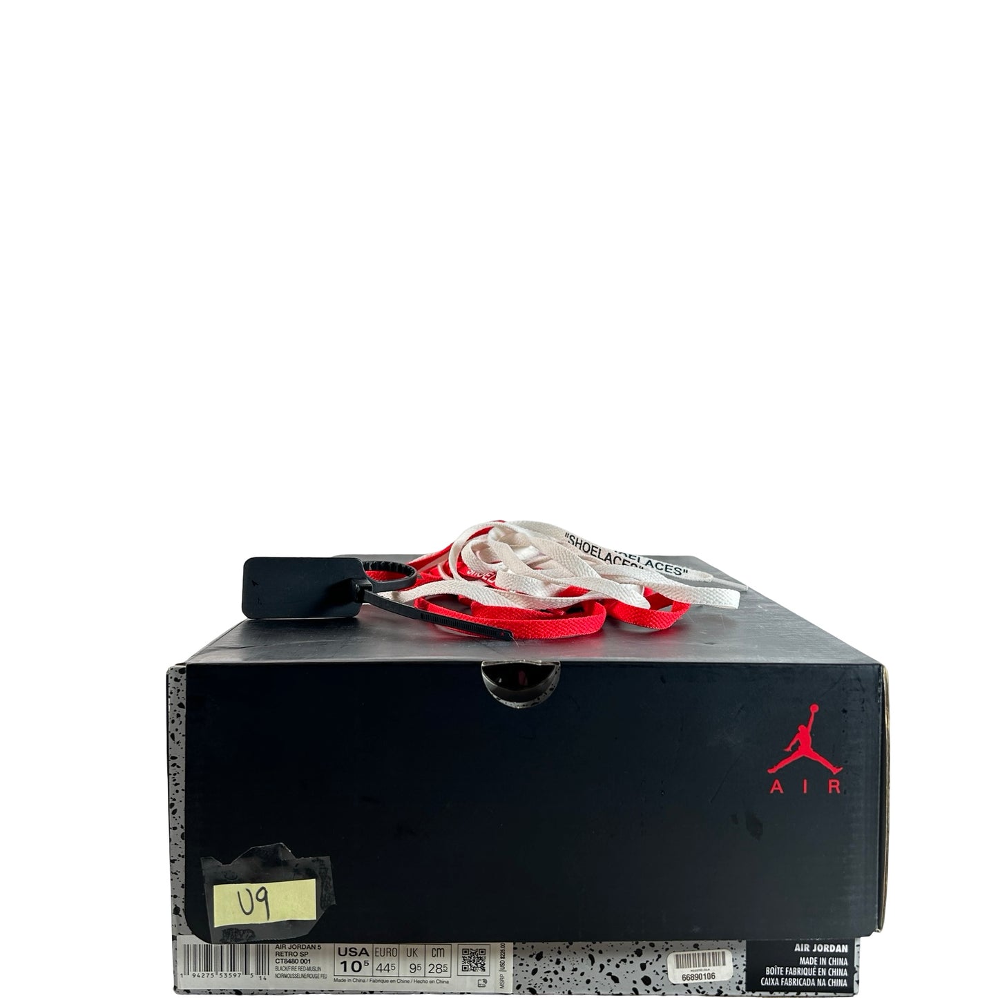 CT8480 001 Jordan 5 Off-White Black [USED] - 10.5 M (Used9)
