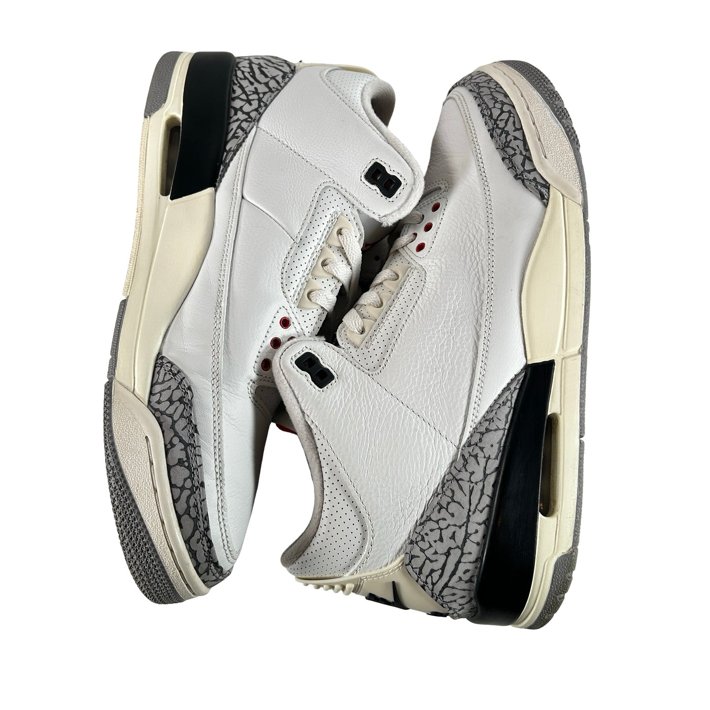 DN3707 100 Jordan 3 Retro White Cement Reimagined [USED] - 10.5 M (Used28)