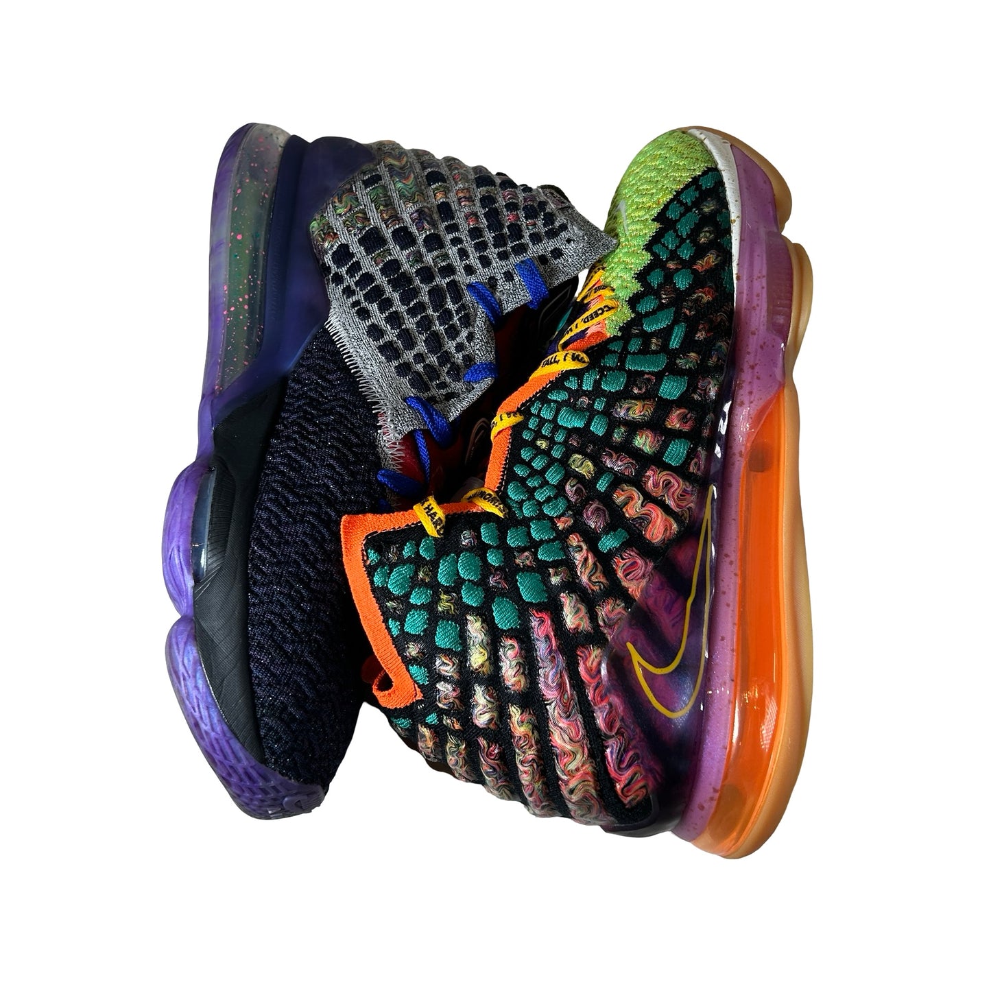 CV8079 900 Nike LeBron 17 What The [USED] - 11.5 M (Used)