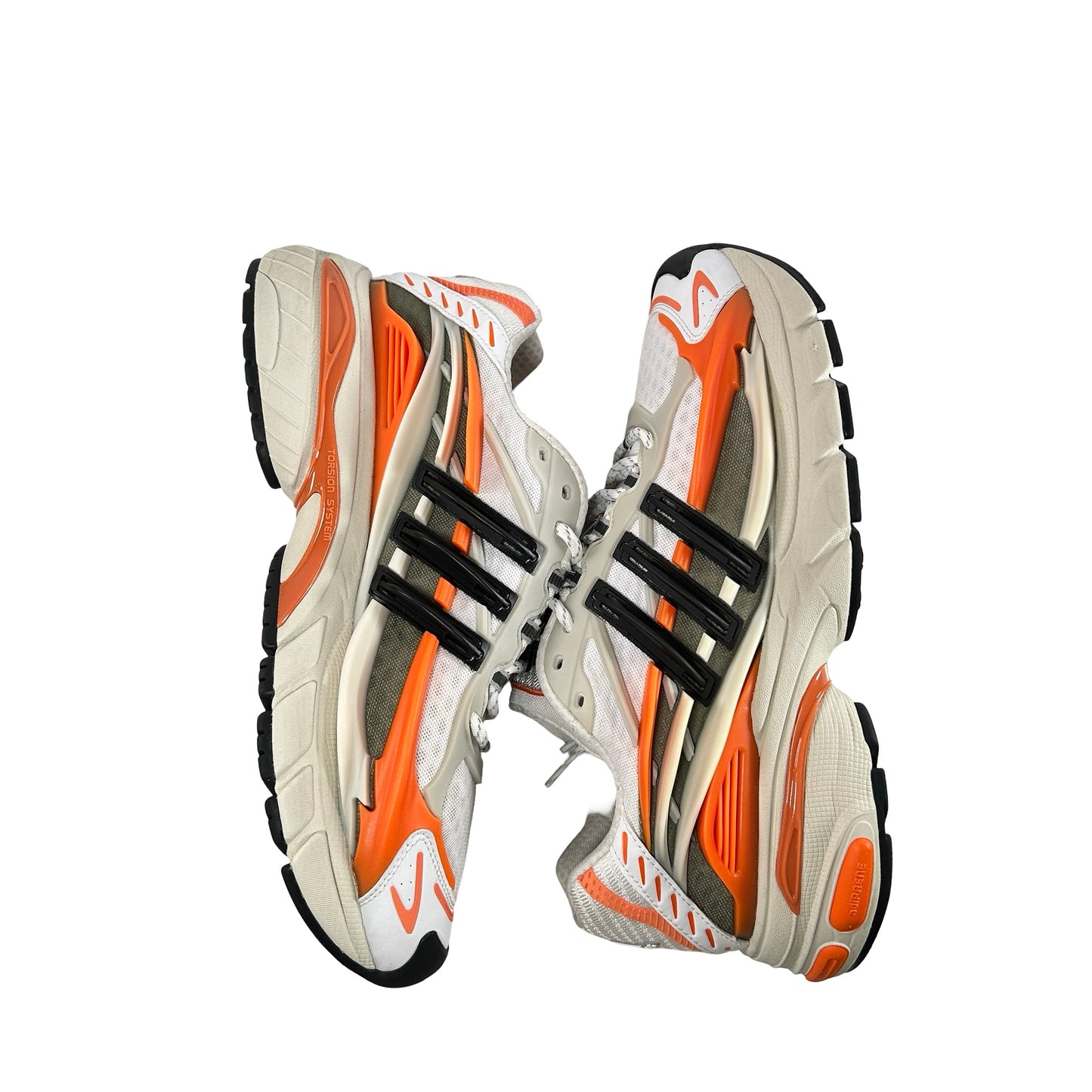 JP9261 adidas Adistar Jellyfish Pharrell Williams Focus Olive Orange [USED] - 12 M (Used)