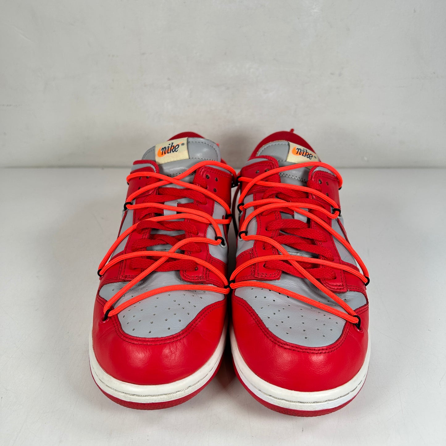 CT0856 600 Dunk Low Off-White Red [USED] - 9 M (Used)