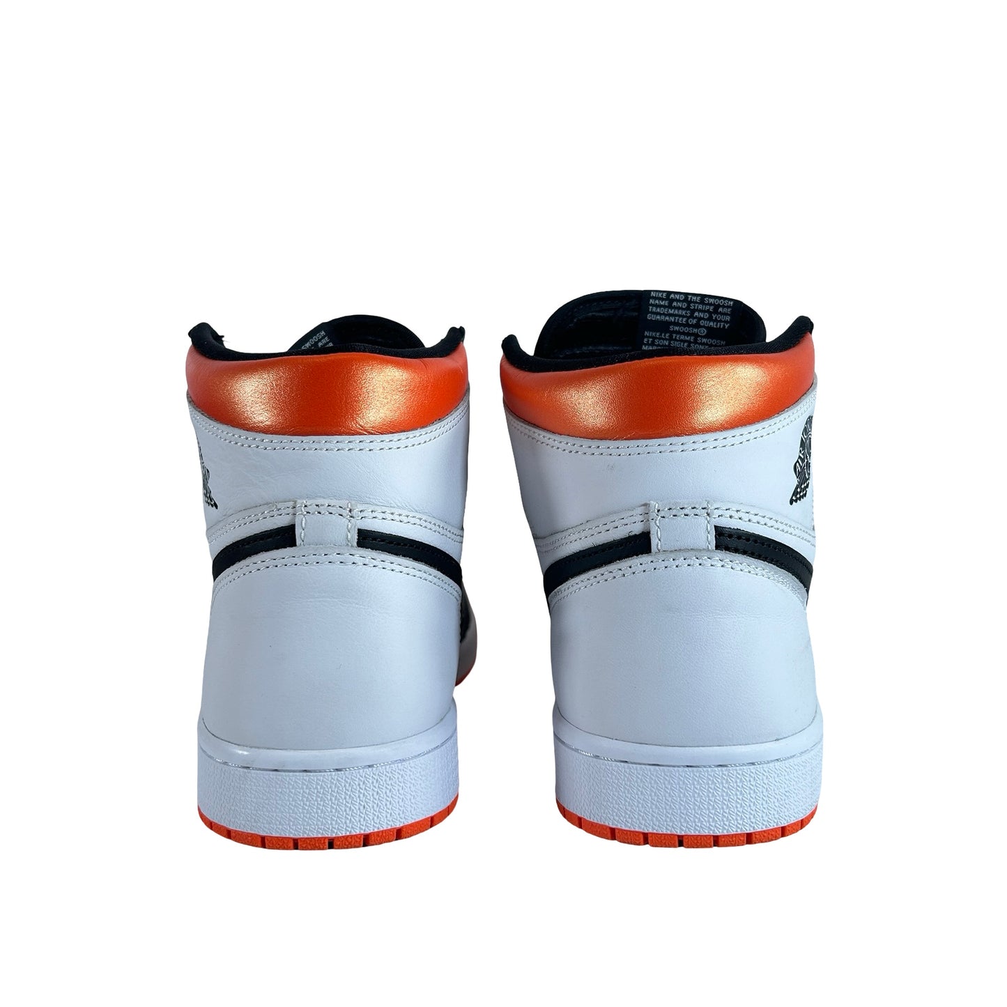 555088 180 Jordan 1 Retro High Electro Orange [USED] - 9 M (Used)