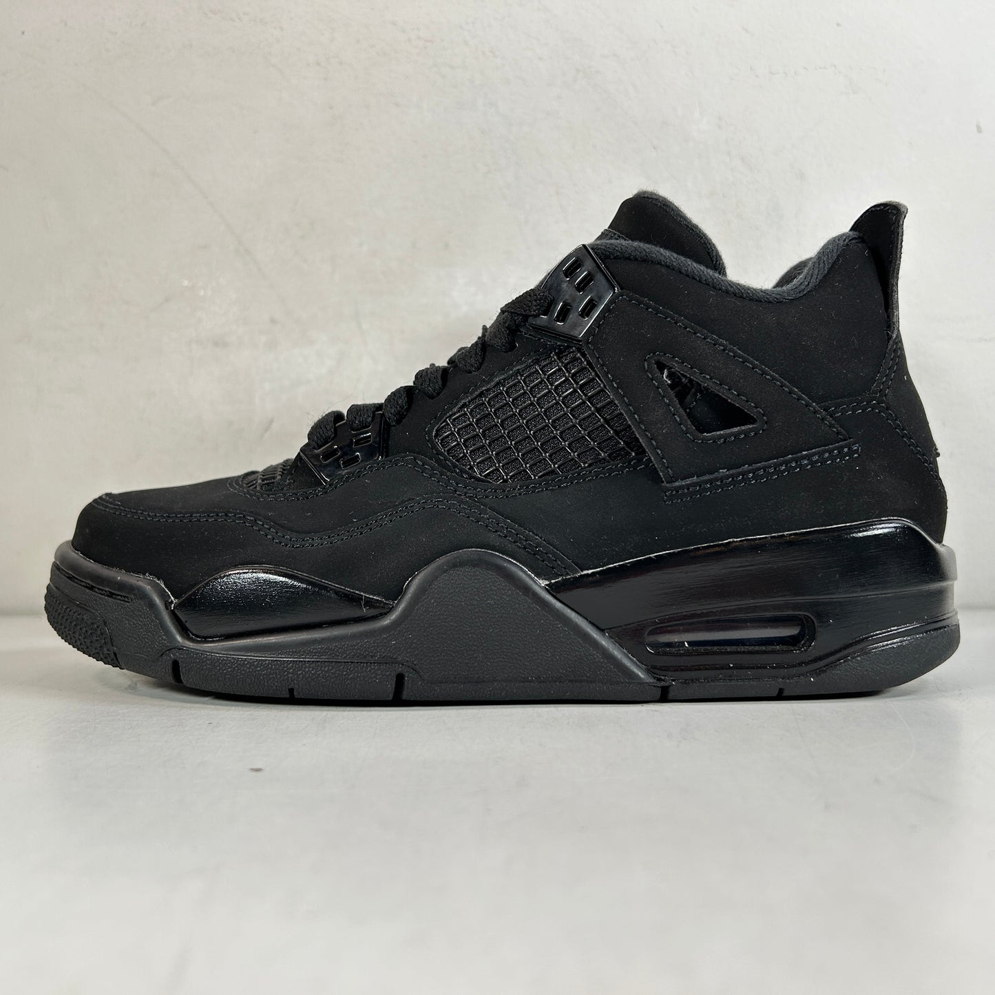 408452 010 Jordan 4 Retro Black Cat (2020) (GS) [USED] - 4.5 Y (Used)