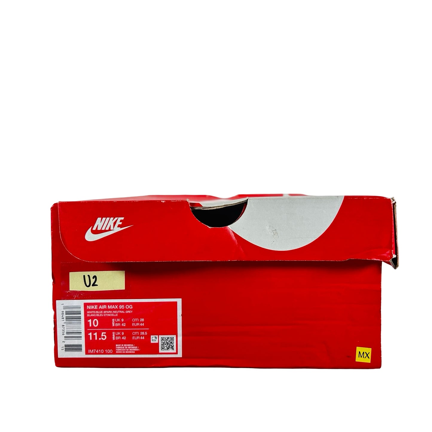 IM7410 100 Nike Air Max 95 OG Big Bubble Blue Spark [USED] - 10 M (Used2)