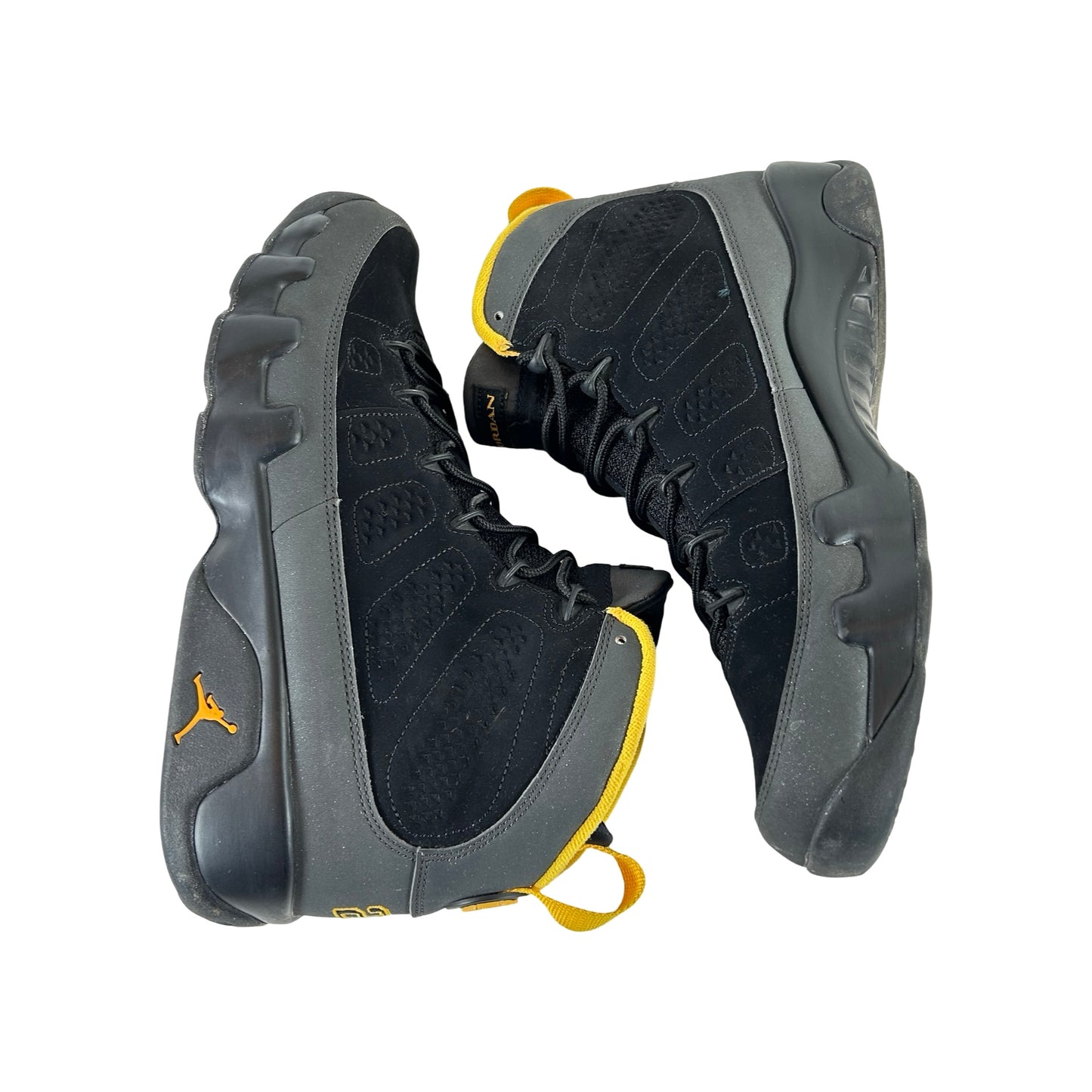 CT8019 070 Jordan 9 Retro Dark Charcoal University Gold [USED] - 10.5 M (Used)