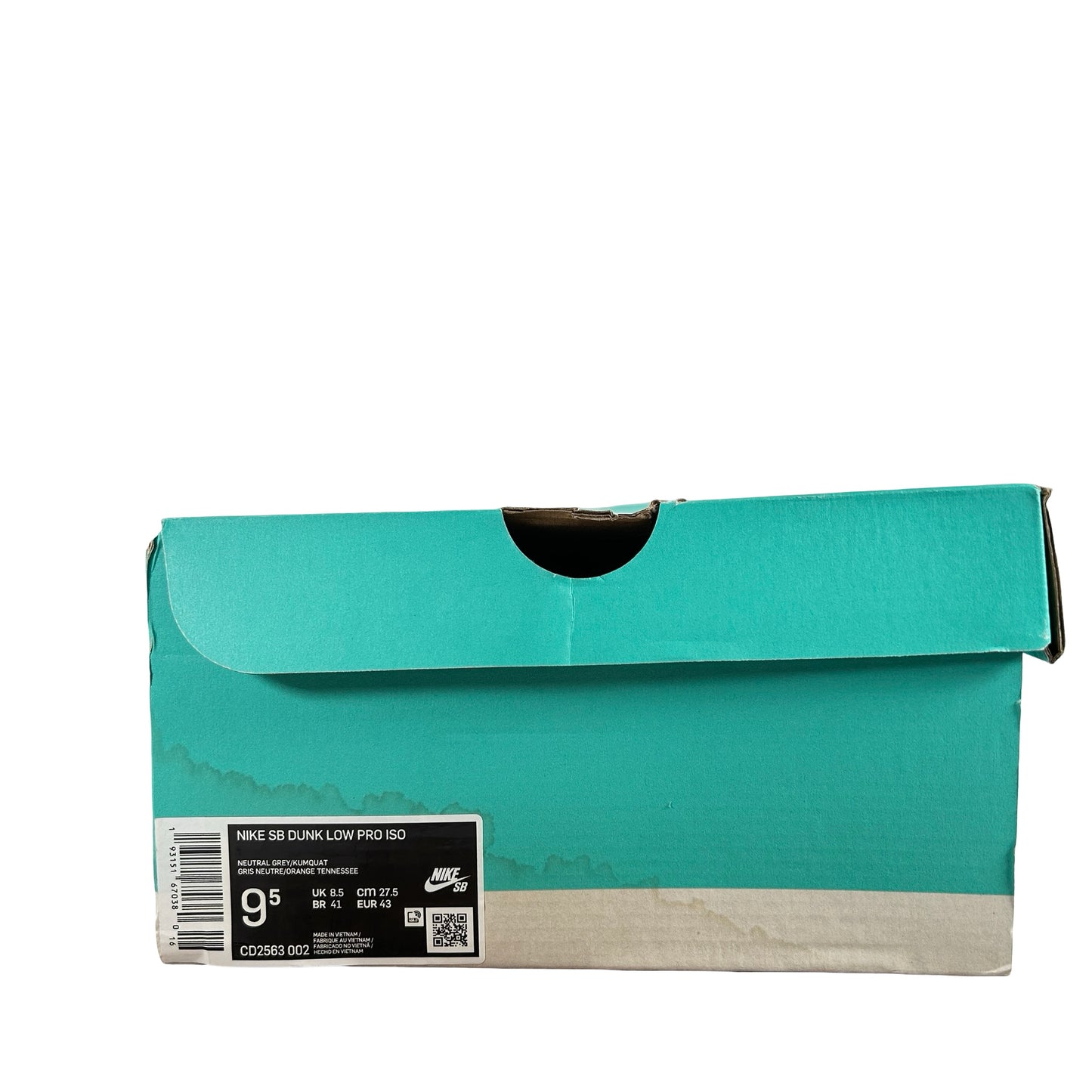CD2563 002 Nike SB Dunk Low Safari [USED] - 9.5 M (Used)