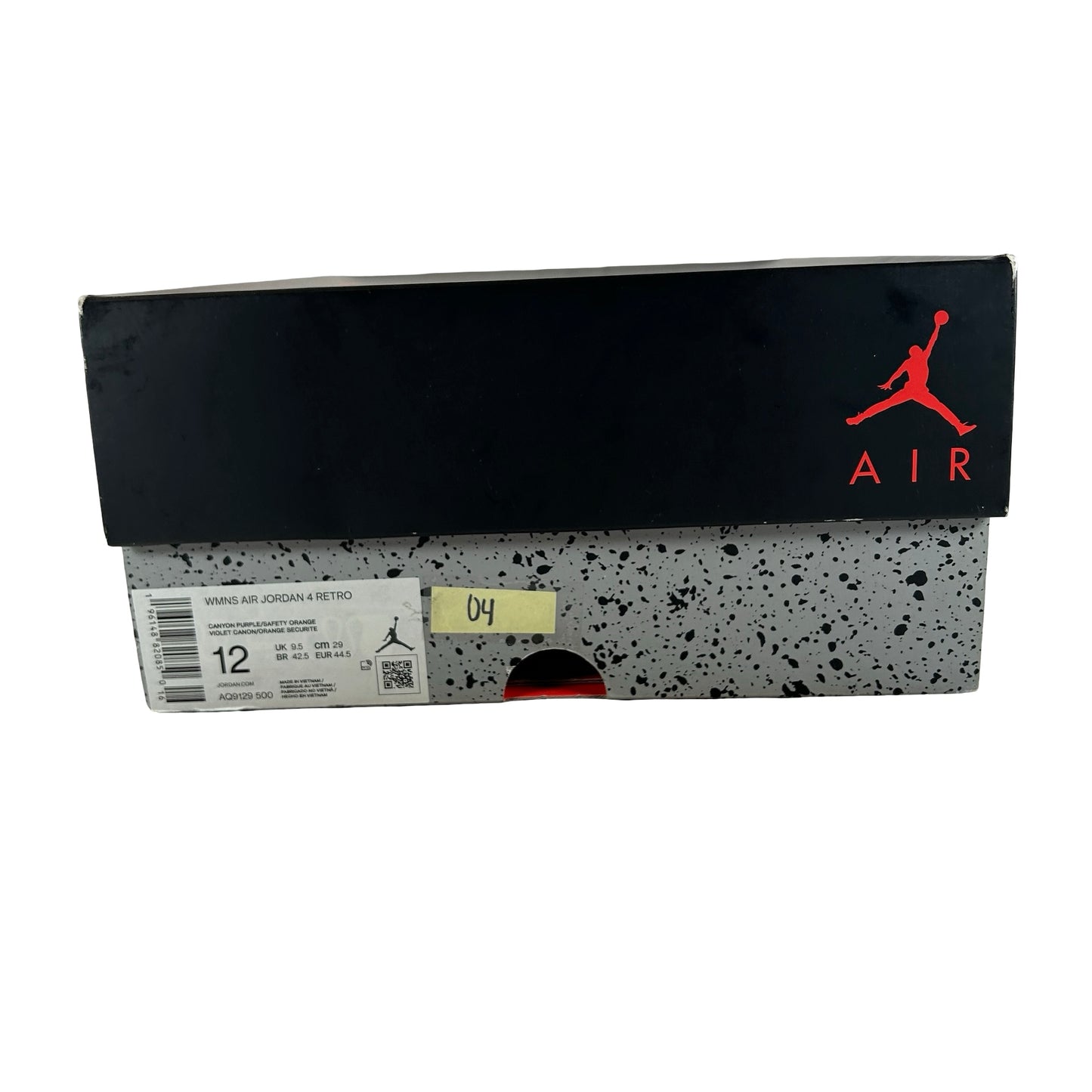 AQ9129 500 Jordan 4 Retro Canyon Purple [USED] - 12 W (Used4)