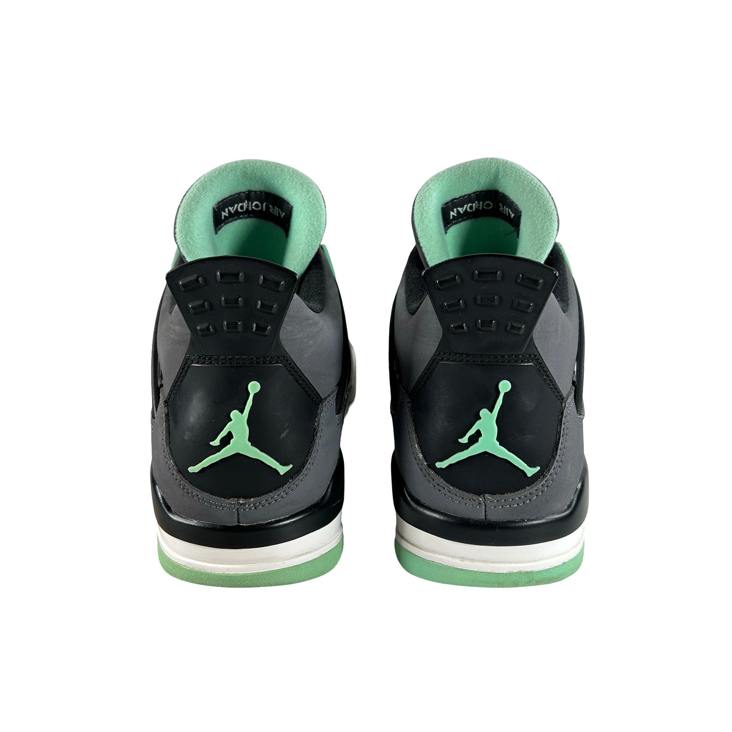 308497 033 Jordan 4 Retro Green Glow [USED] - 9.5 M (Used)