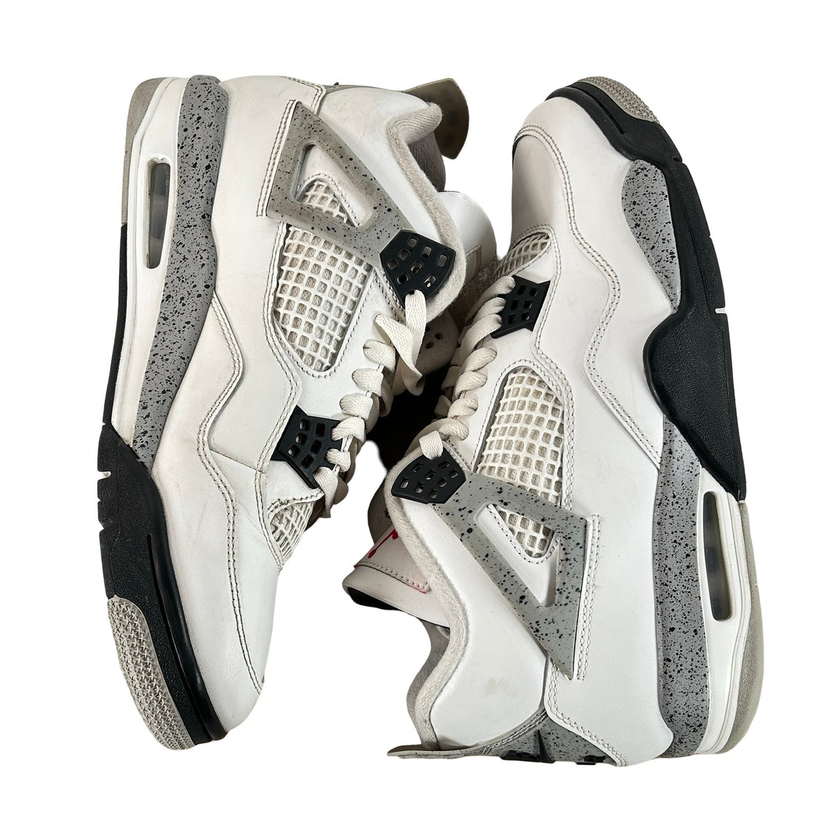 FV5029 100 Jordan 4 Retro White Cement (2025) [USED] - 10 M (Used4) (No Box4)