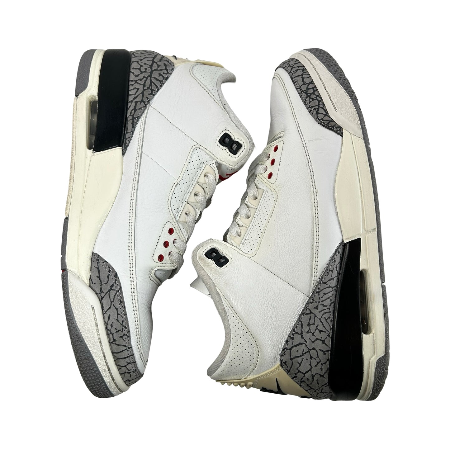 DN3707 100 Jordan 3 Retro White Cement Reimagined [USED] - 10 M (Used13)