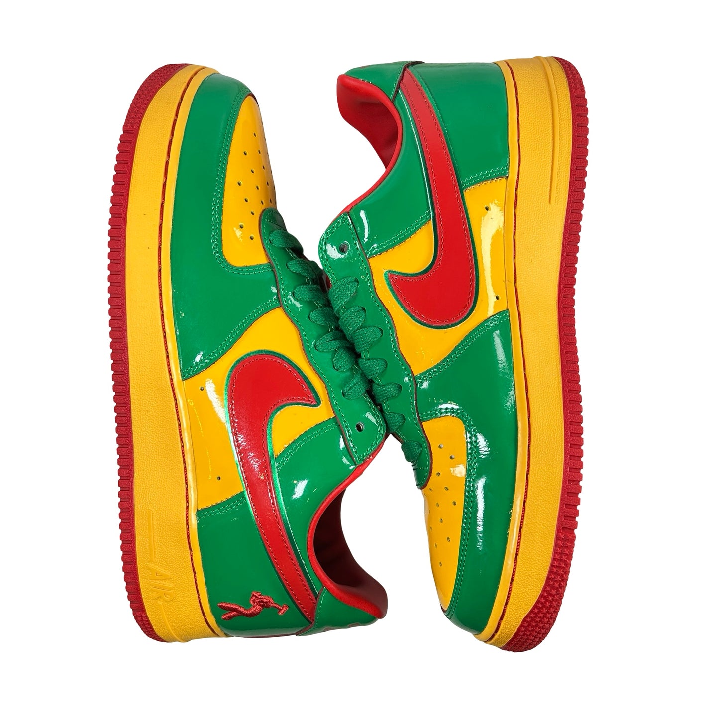 IH4383 300 Nike Air Force 1 Low Lil Yachty Concrete Boys Lucky Green [USED] - 10 M (Used)