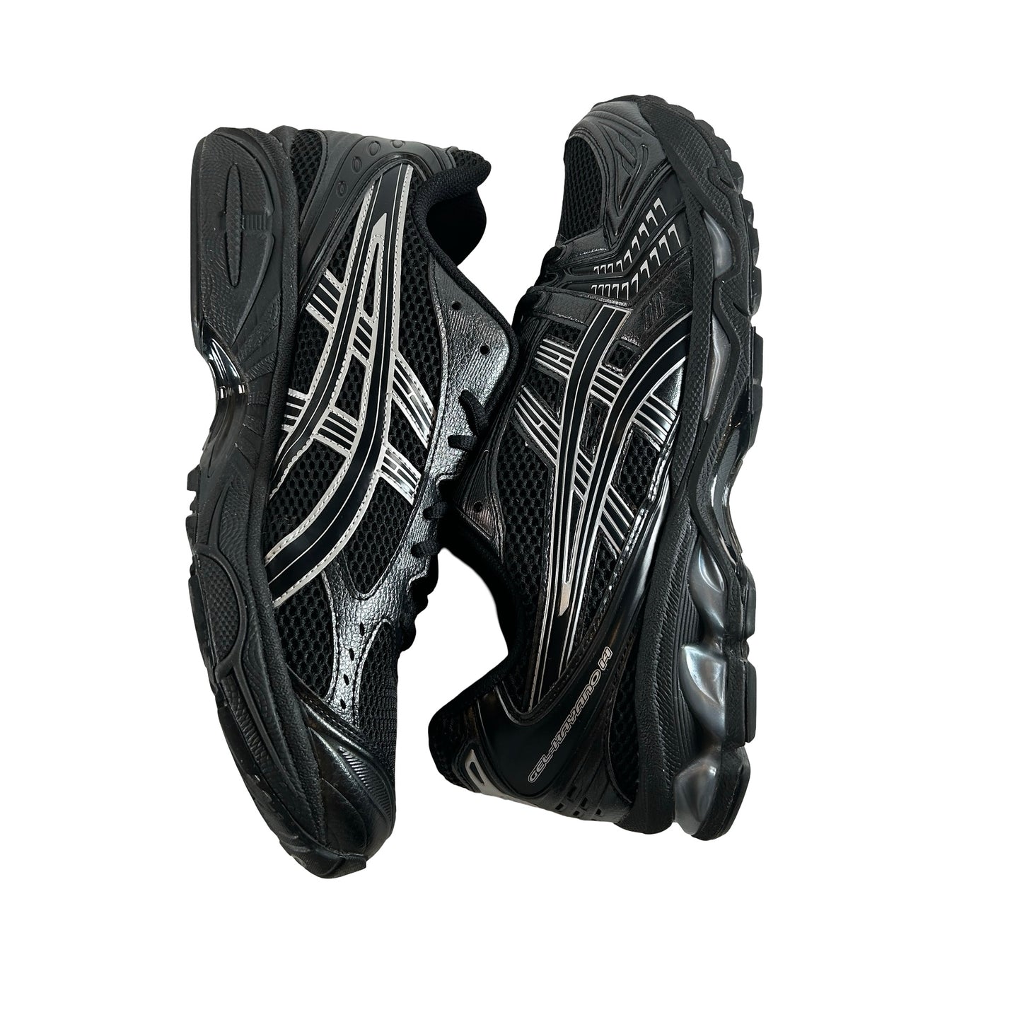 1201A019 006 ASICS Gel-Kayano 14 Black Pure Silver [USED] - 11.5 M (Used2)