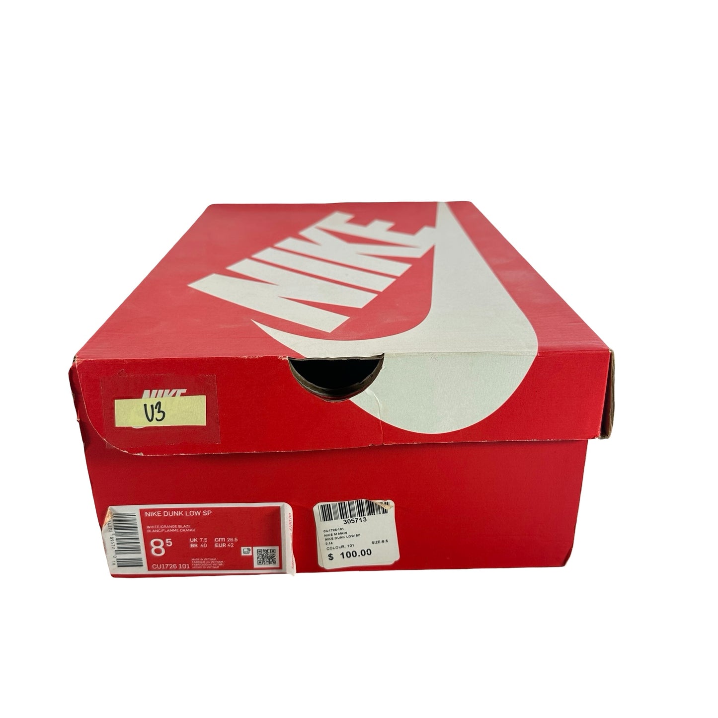 CU1726 101 Dunk Low Syracuse [USED] - 8.5 M (Used3)
