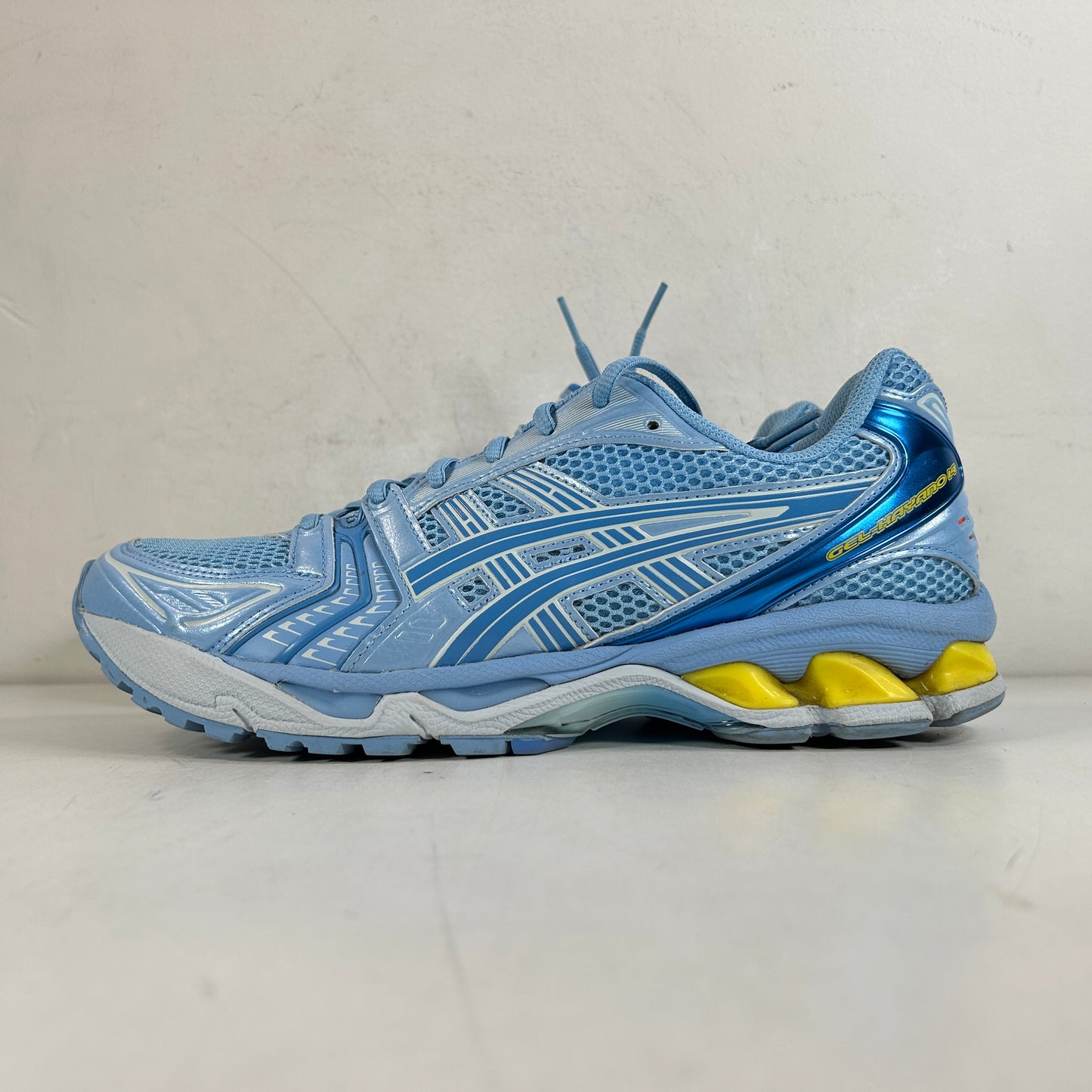 1201A514 400 ASICS Gel-Kayano 14 Ice Studios Blue [USED] - 9 M (Used)