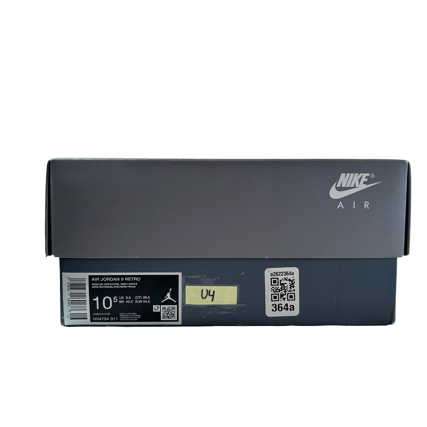HV4794 011 Jordan 9 Retro Cool Grey (2025) [USED] - 10.5 M (Used4)