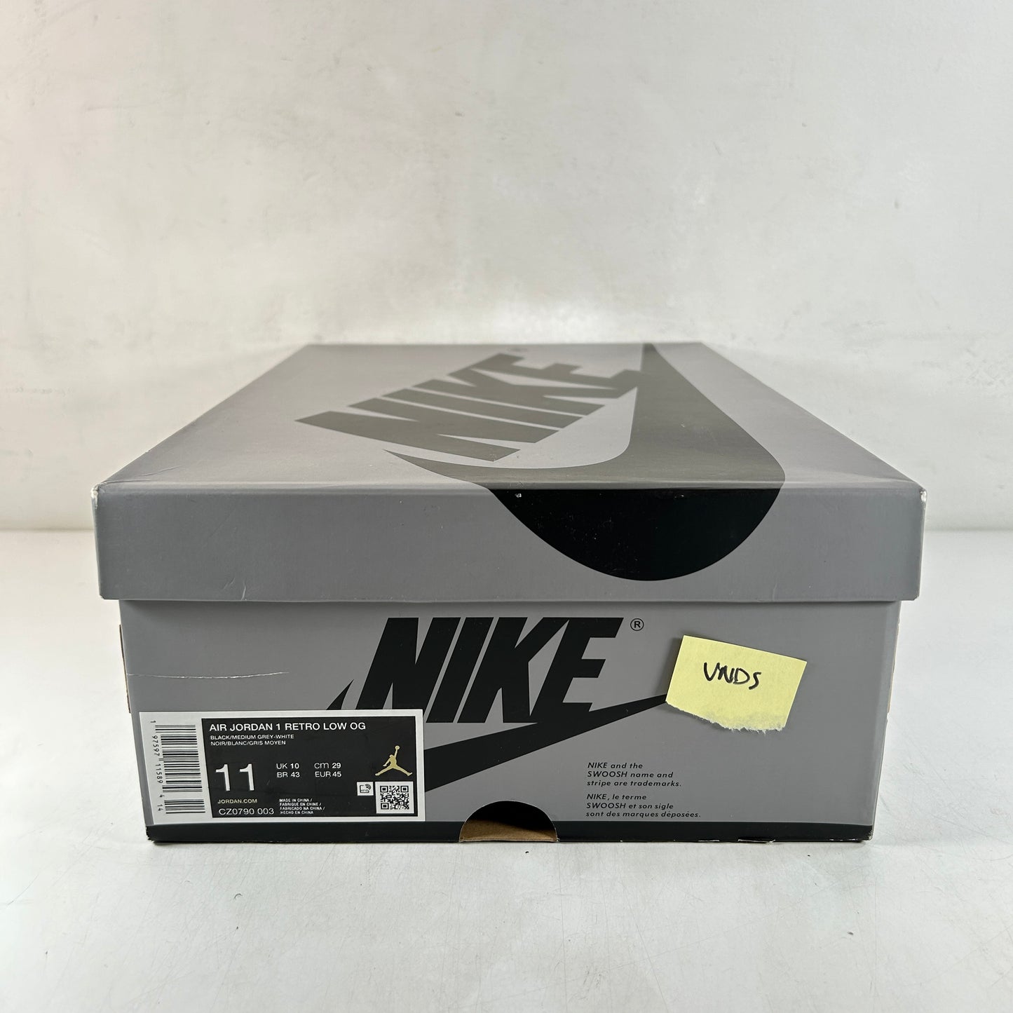 CZ0790 003 Jordan 1 Low OG Shadow (2024) [USED] - 11 M (VNDS)