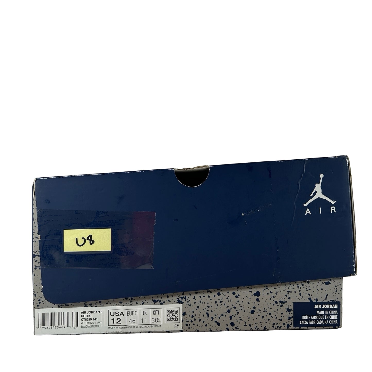 CT8529 141 Jordan 6 Retro Midnight Navy (2022) [USED] - 12 M (Used8)