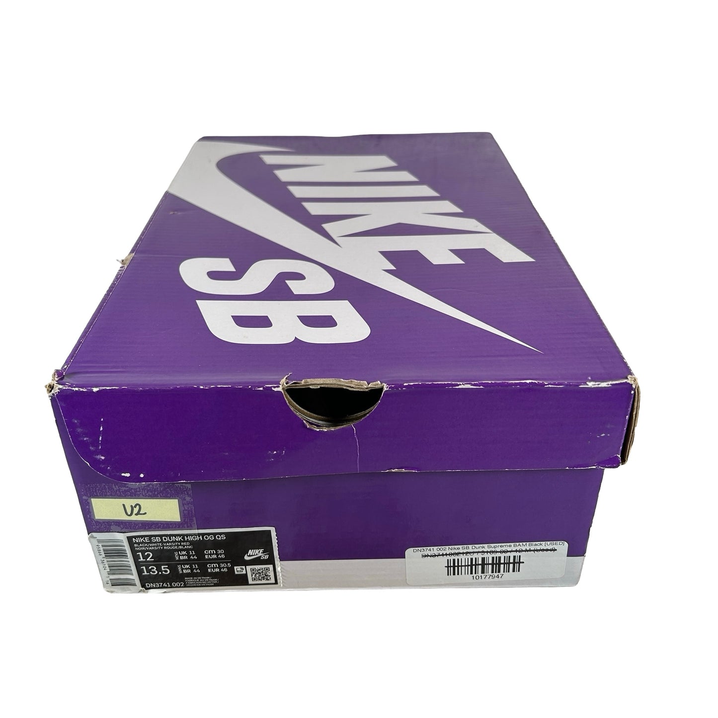 DN3741 002 Nike SB Dunk Supreme BAM Black [USED] - 12 M (Used2)