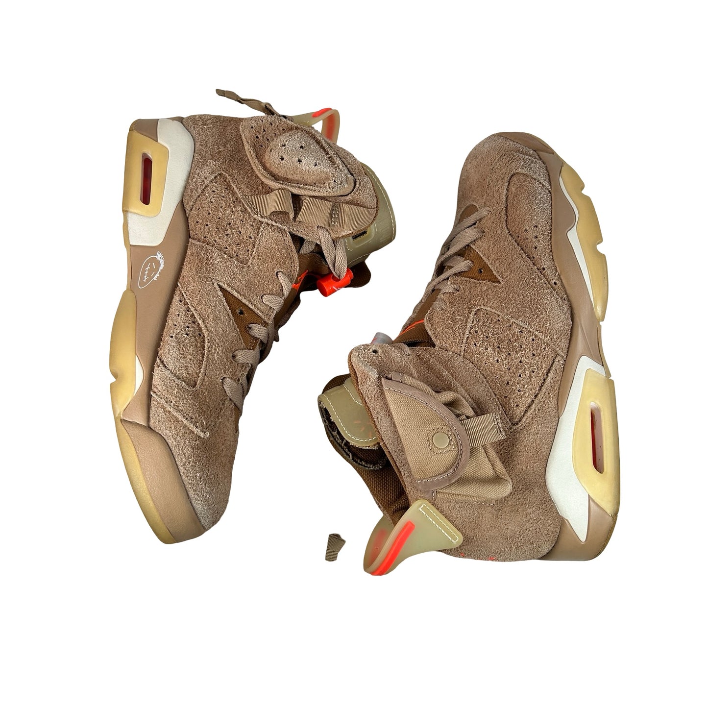 DH0690 200 Jordan 6 Retro Travis Scott British Khaki [USED] - 9.5 M (Used8)