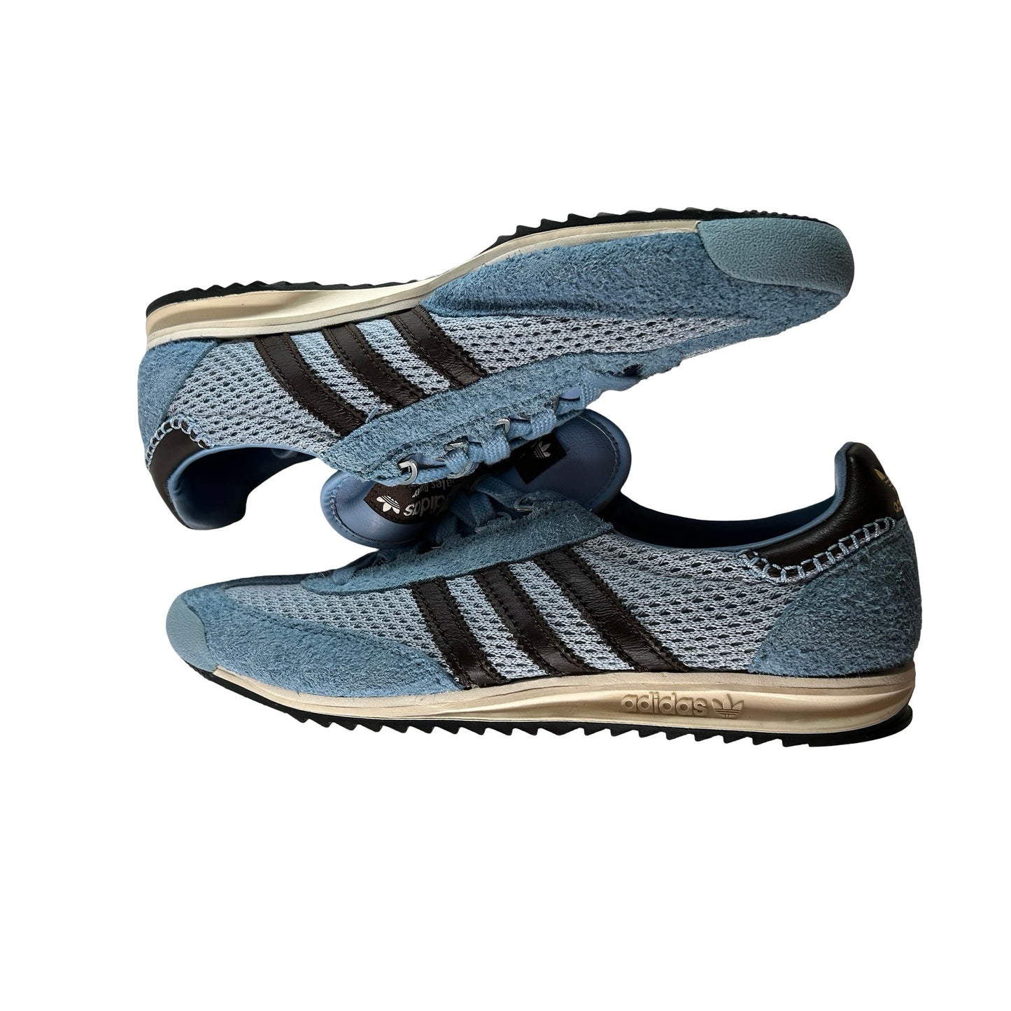 IH3262 Adidas SL76 Wales Bonner Ash Blue [USED] - 12.5 M (Used) (No Box)