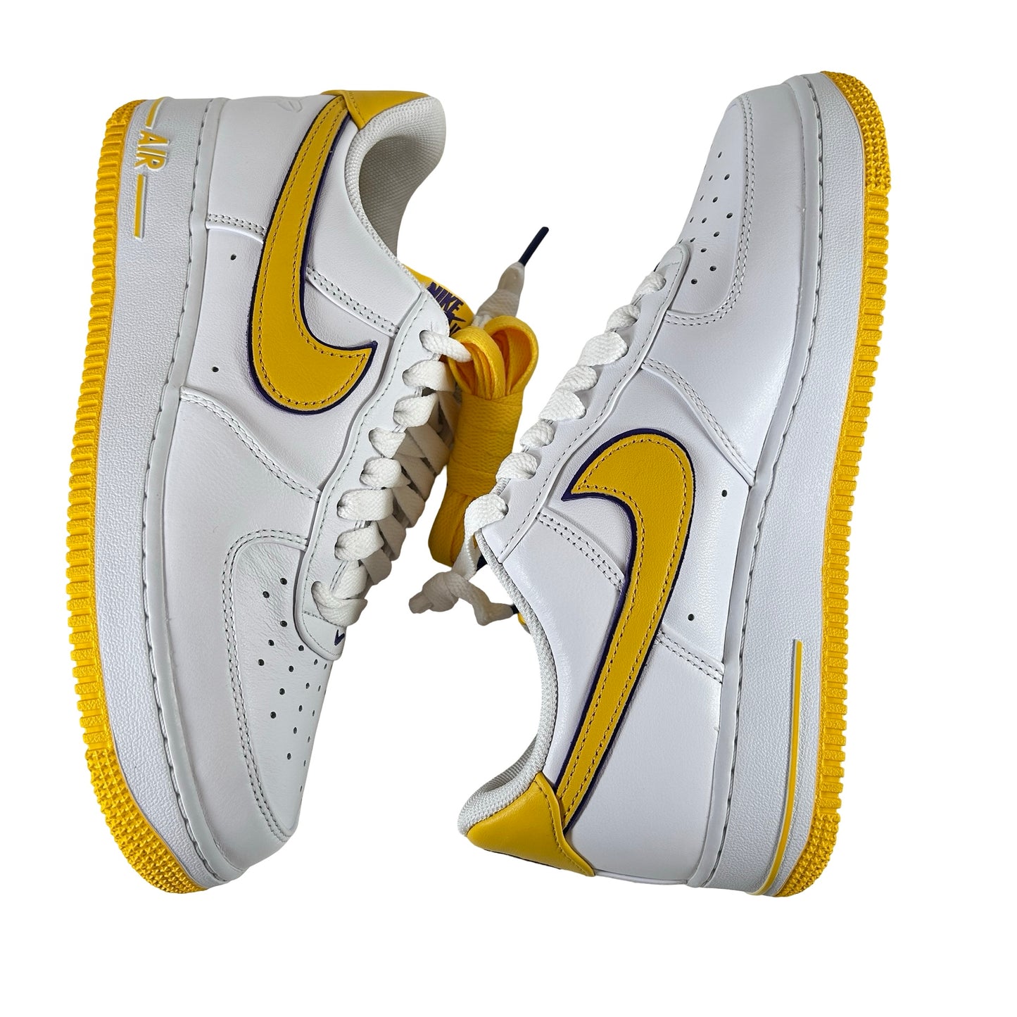 FZ1151 100 Nike Air Force 1 Low Retro QS Kobe Bryant Lakers Home [CONDITIONAL] - 8.5 M (Small Mark On Left Sole)