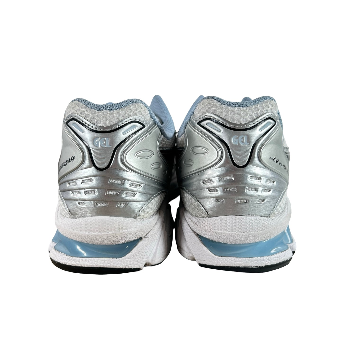 1203A961 101 ASICS Gel-Kayano 14 JJJJound White Blue [USED] - 10.5 M (Used)