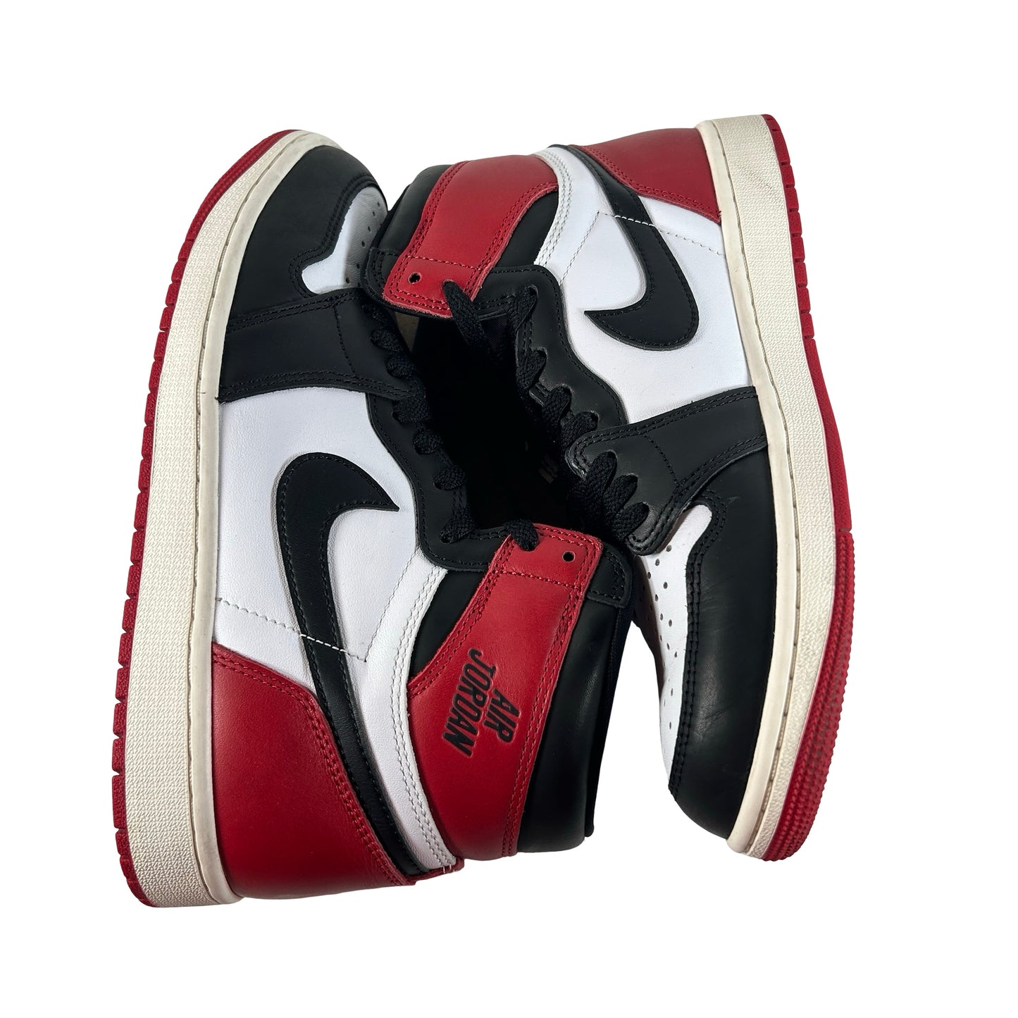 DZ5485 106 Jordan 1 Retro High OG Black Toe Reimagined [USED] - 9.5 M (Used14)