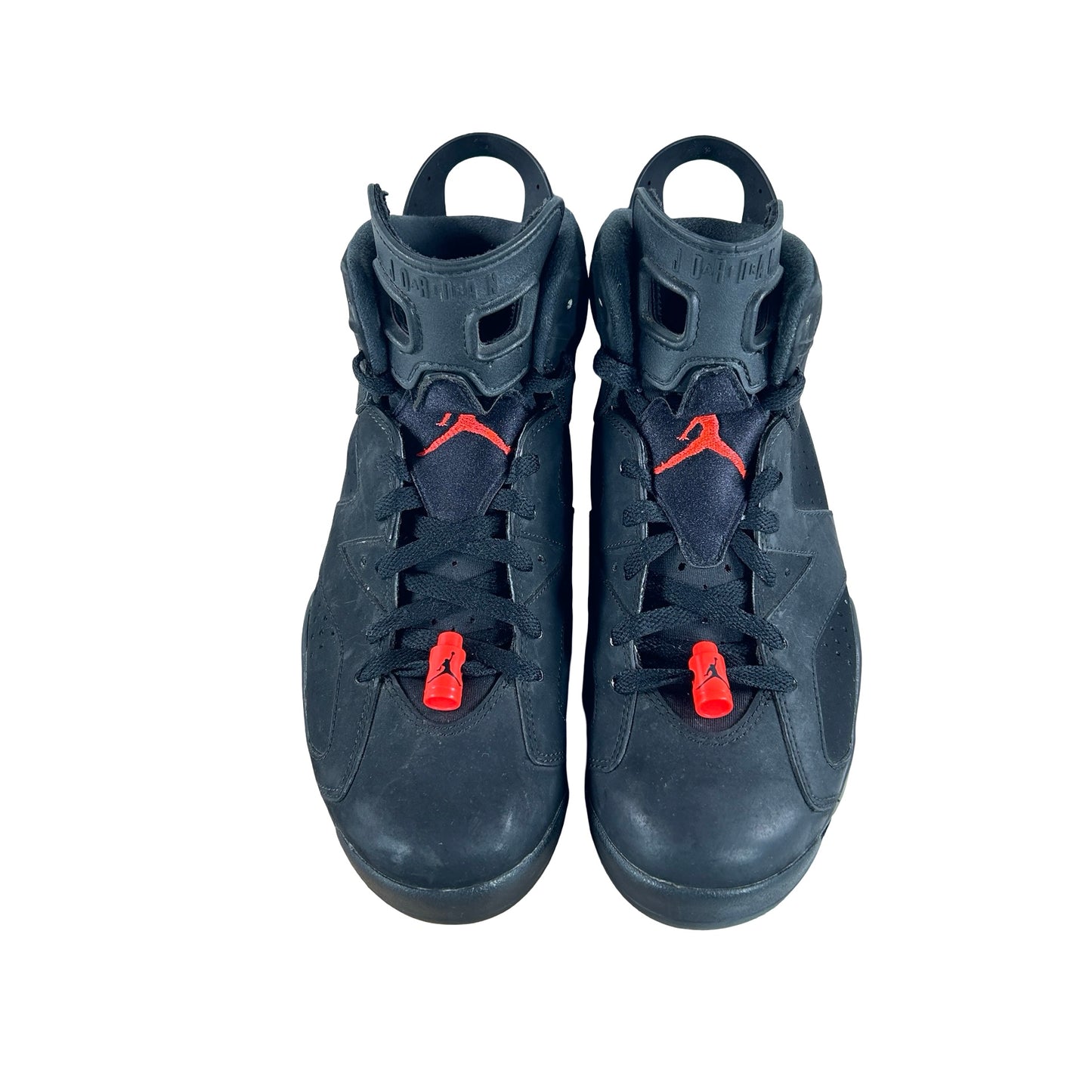 384664 023 Jordan 6 Retro Infrared Black (2014) - 9 M (Used) (No Box)