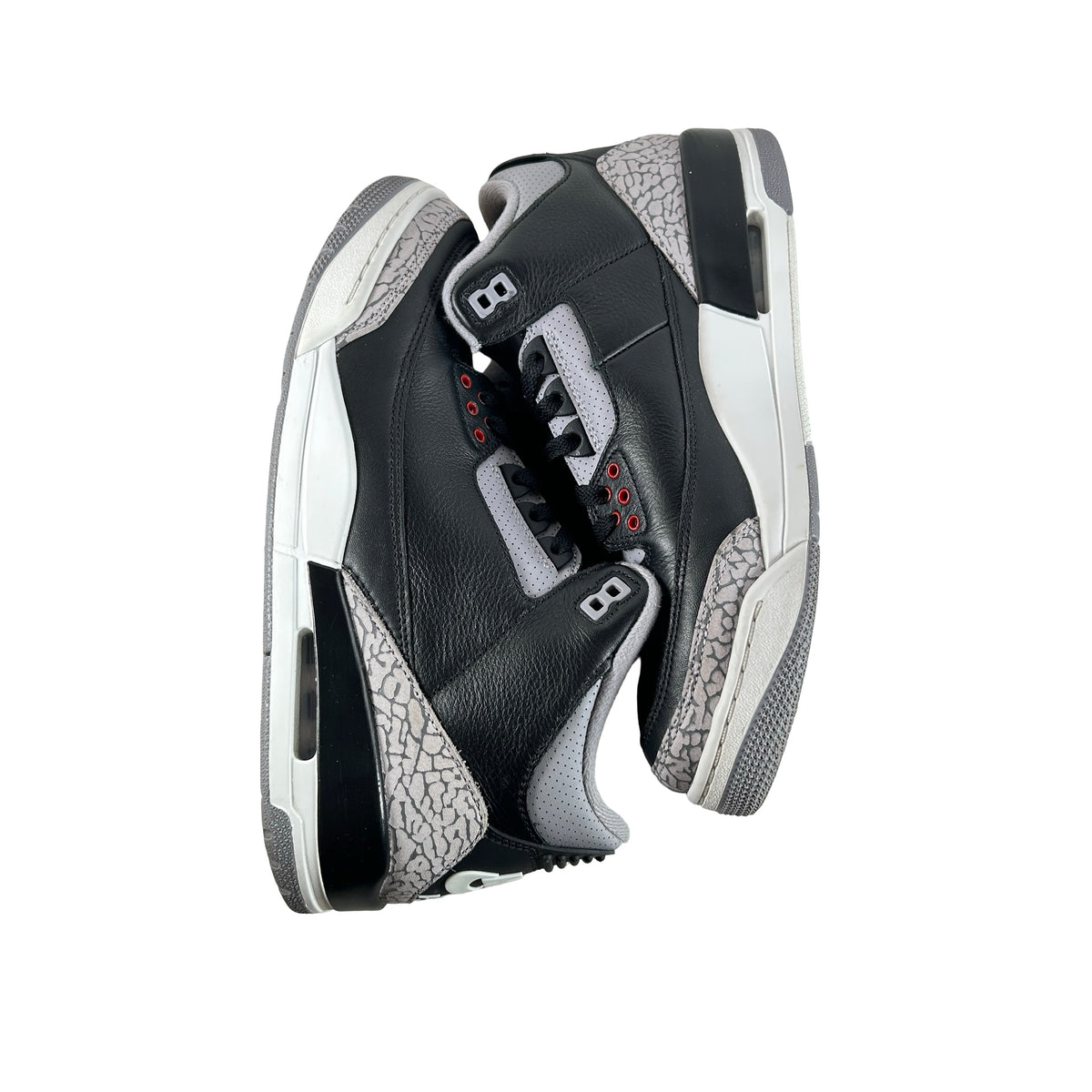 DN3707 010 Jordan 3 Retro OG Black Cement (2024) [USED] - 10.5 M (Used38)