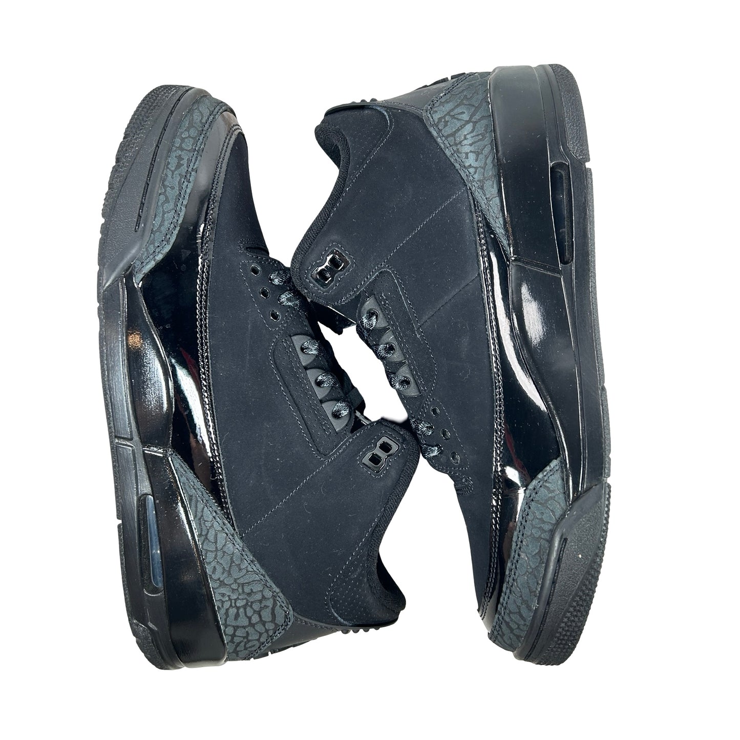CT8532 001 Jordan 3 Retro Black Cat (2025) [USED] - 9.5 M (Used8)