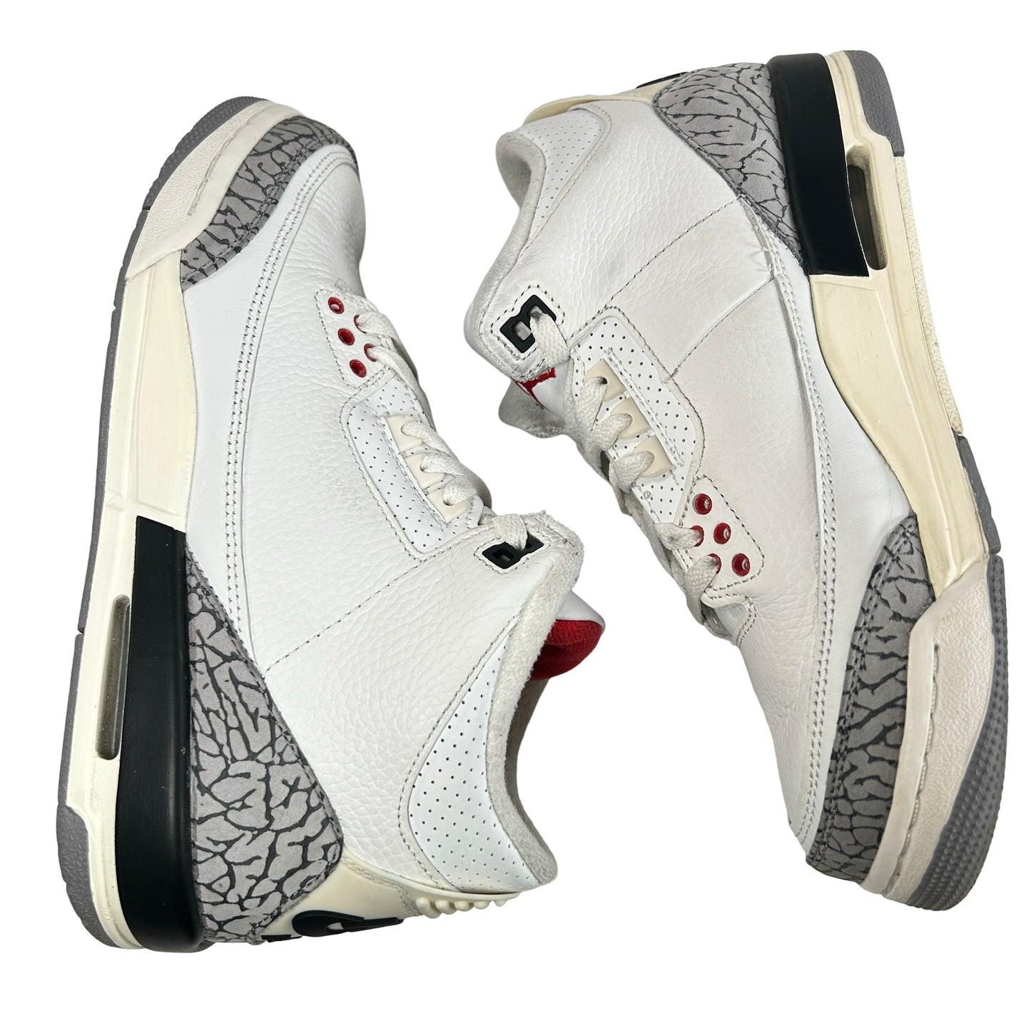 DM0967 100 Jordan 3 Retro White Cement Reimagined (GS) [USED] - 7 Y (Used7)