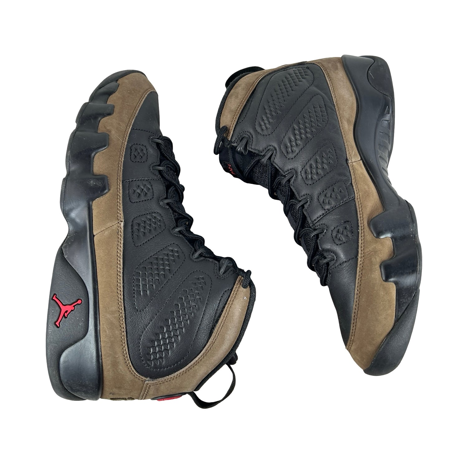 HV4794 030 Air Jordan 9 Retro Olive (2024) [USED] - 10 M (Used3) (No Box3)