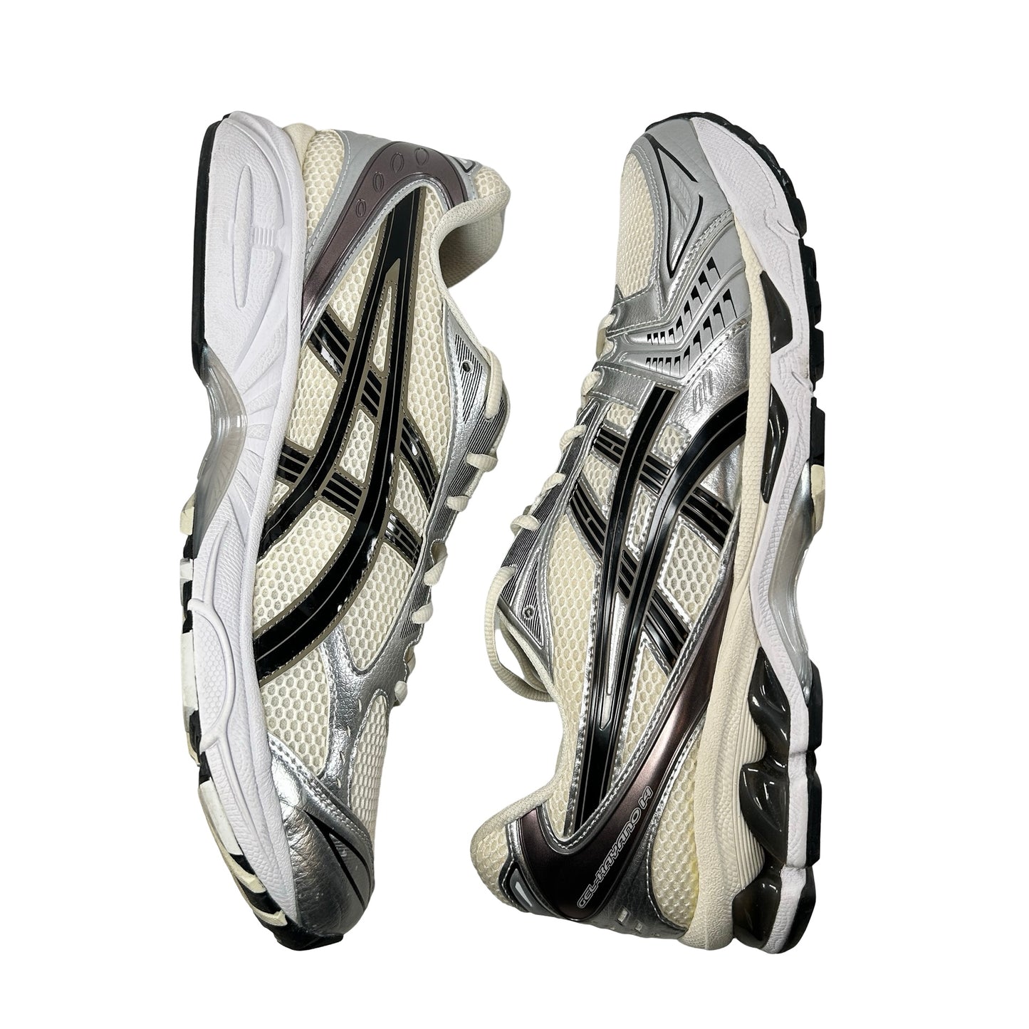 1201A019 108 ASICS Gel-Kayano 14 Cream Black Metallic Plum [USED] - 14 M (VNDS)