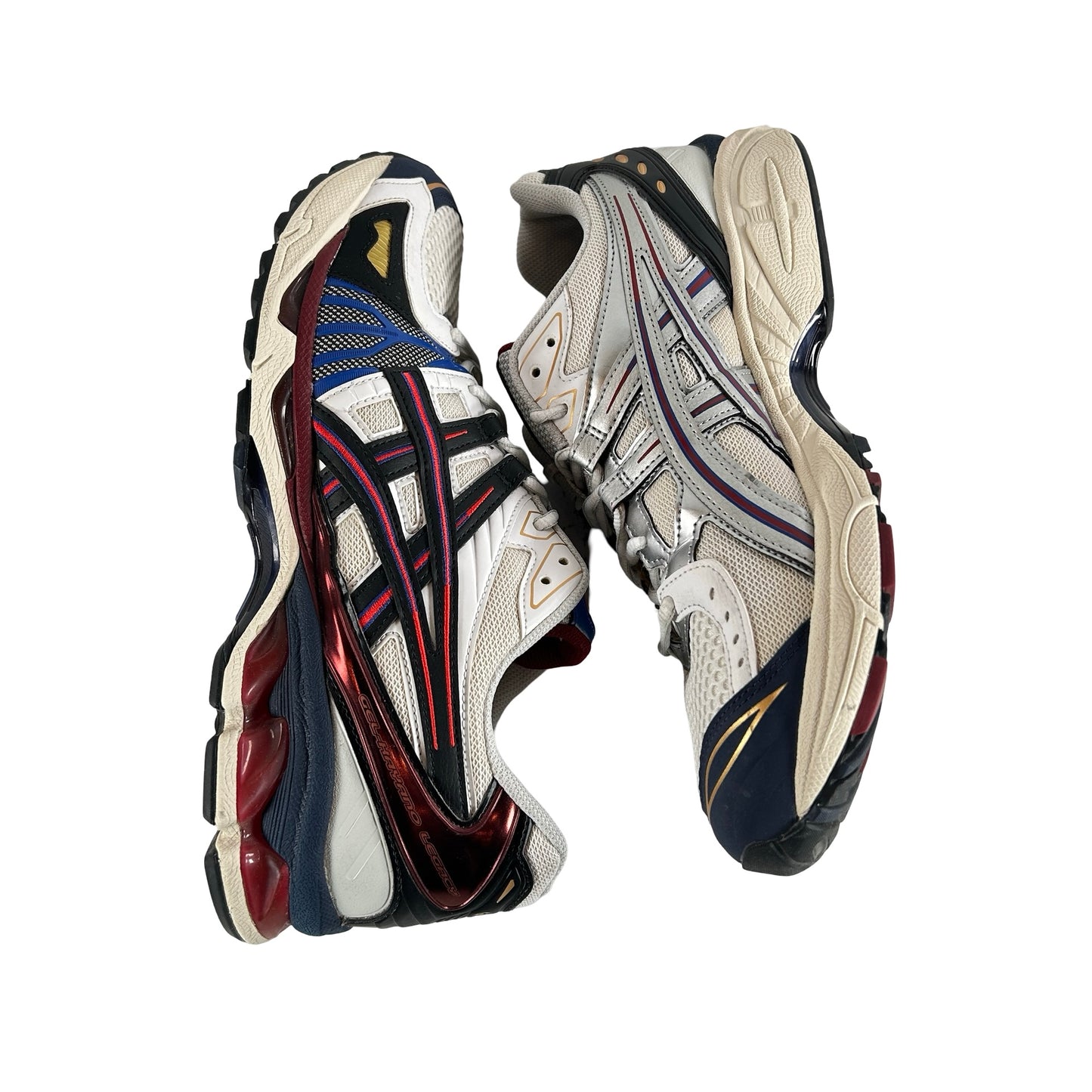 1203A325 100 ASICS Gel-Kayano Legacy White Black Red Blue [USED] - 12 M (Used)