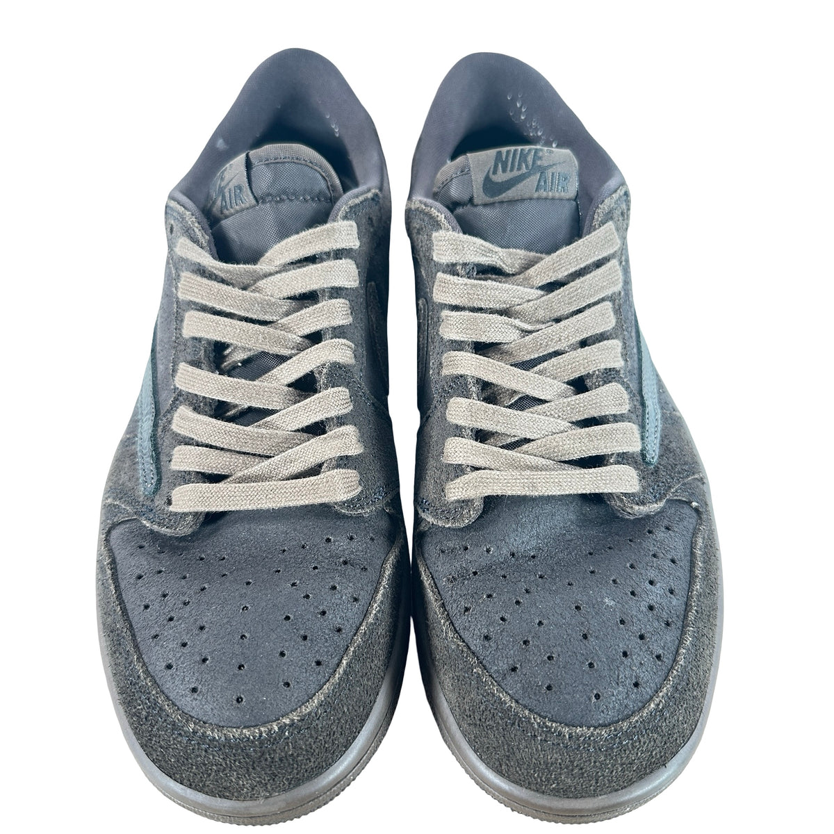 DM7866 202 Jordan 1 Retro Low OG SP Travis Scott Velvet Brown [USED] - 8 M (Used10)