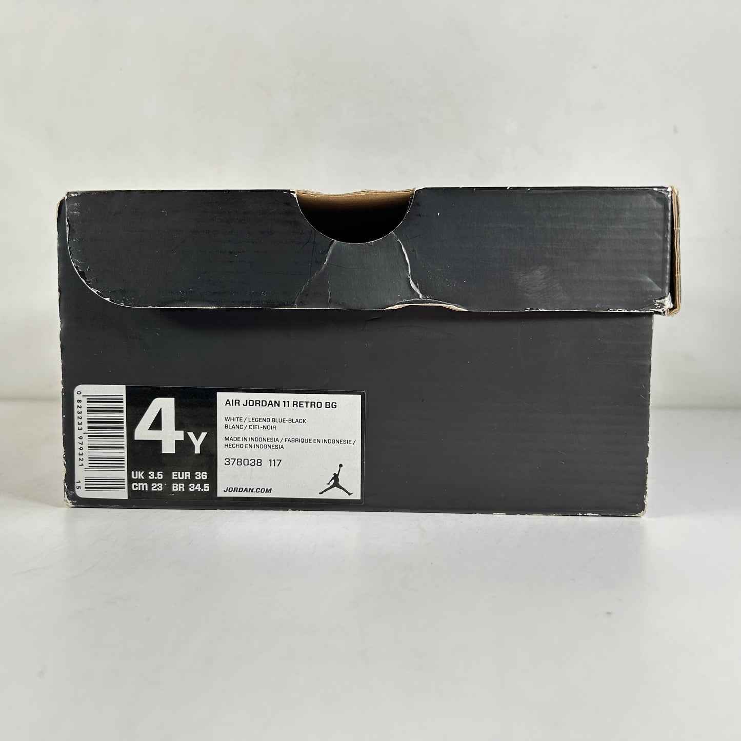 378038 117 Jordan 11 Retro Legend Blue (2014) (GS) [USED] - 4 Y (Used)
