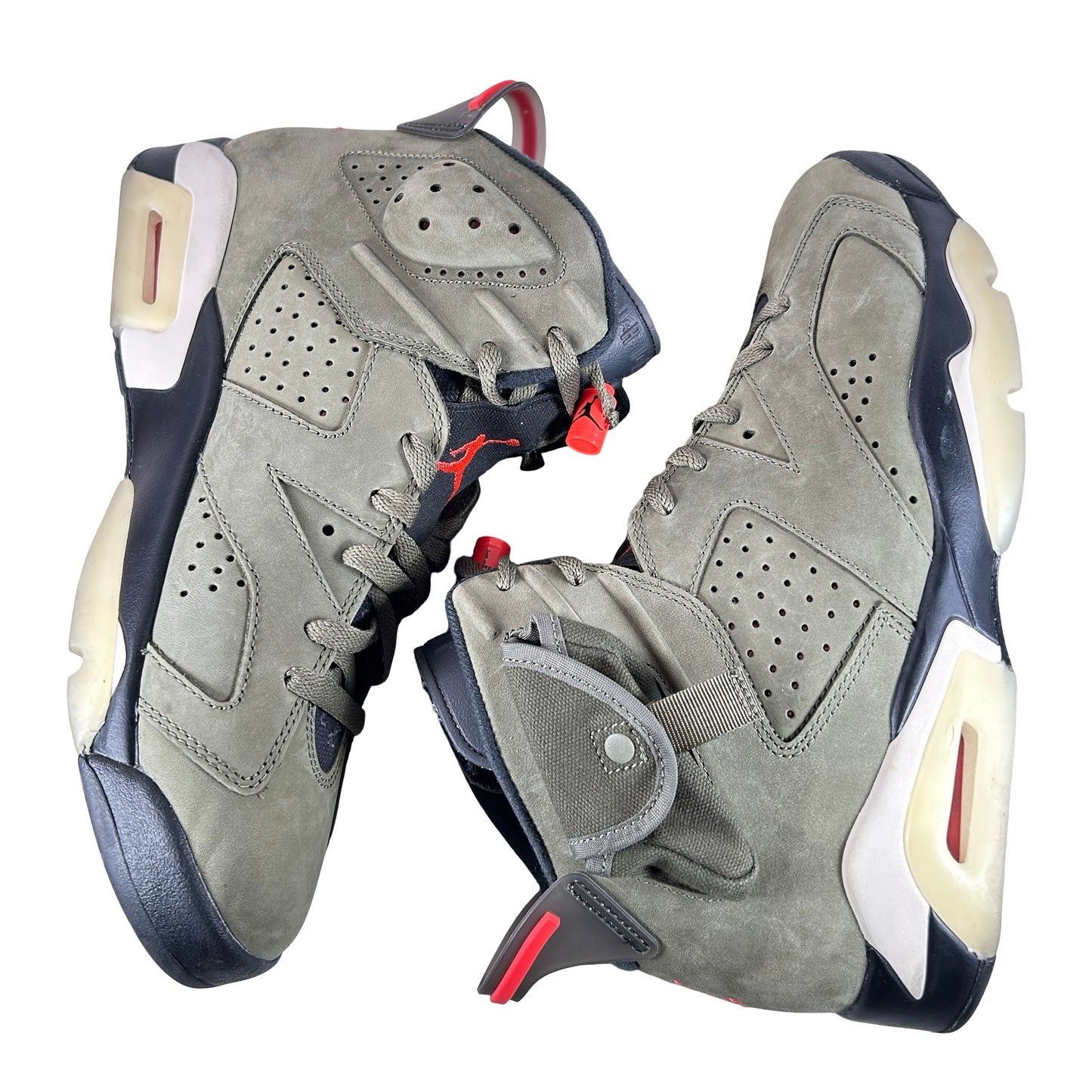 CN1084 200 Air Jordan 6 Retro Travis Scott [USED] - 10.5 M (Used12)